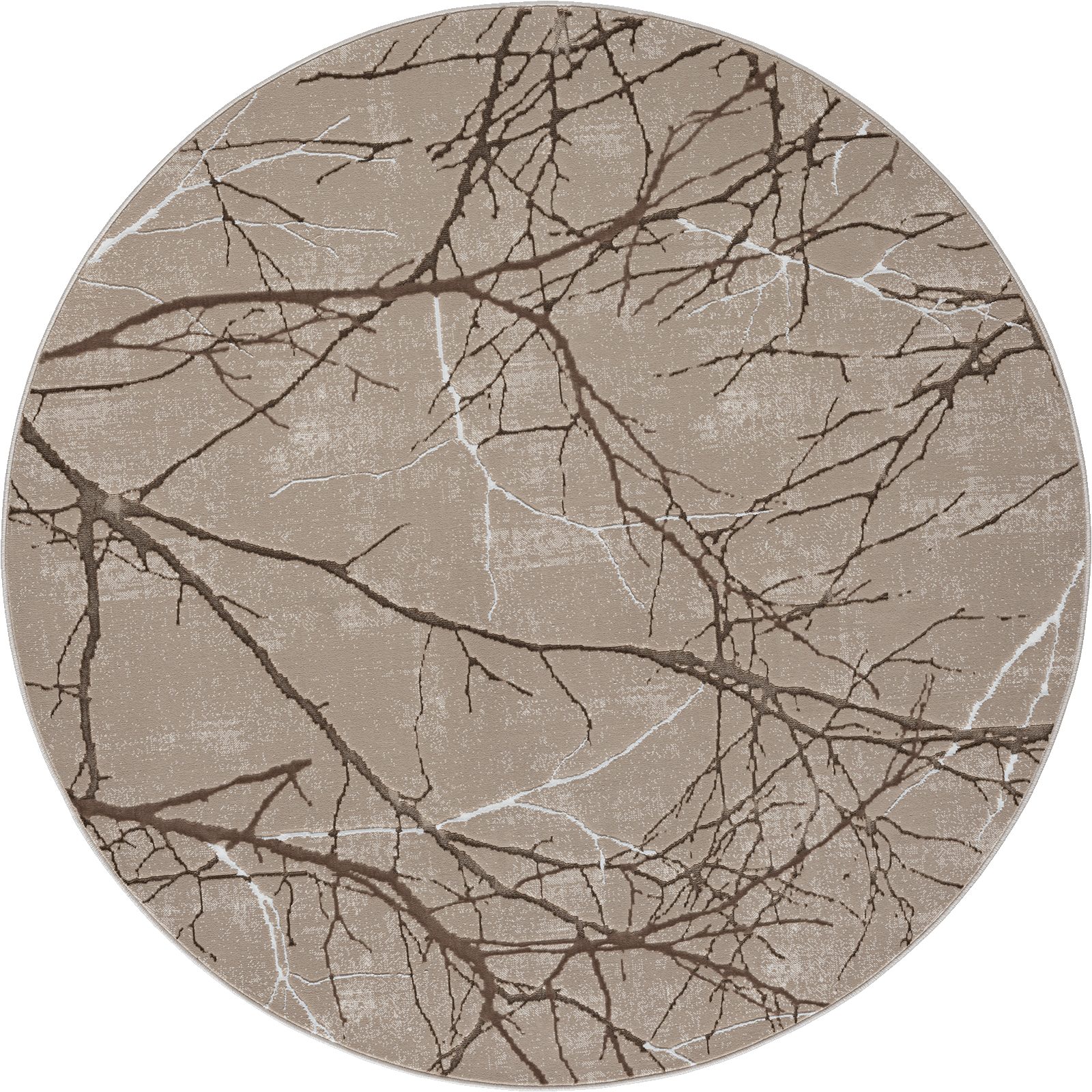 the carpet Teppich "Mila" rund 8 mm Höhe moderner Wohnzimmer Teppich elegan günstig online kaufen