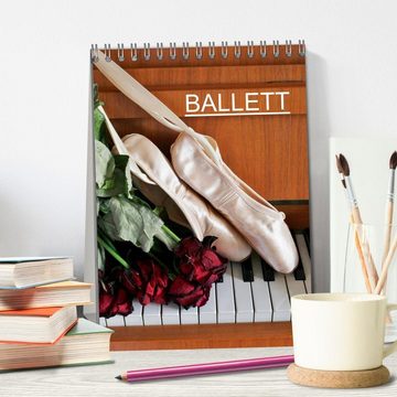 CALVENDO Wandkalender Ballett (Tischkalender 2024 DIN A5 hoch), CALVENDO Monatskalender