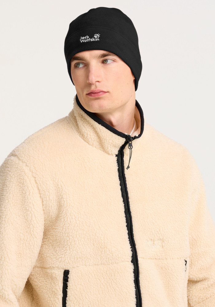 Jack Wolfskin Beanie REAL STUFF BEANIE Fleecemütze, leicht, aus recycelten Materialien – Bild 5 von 5