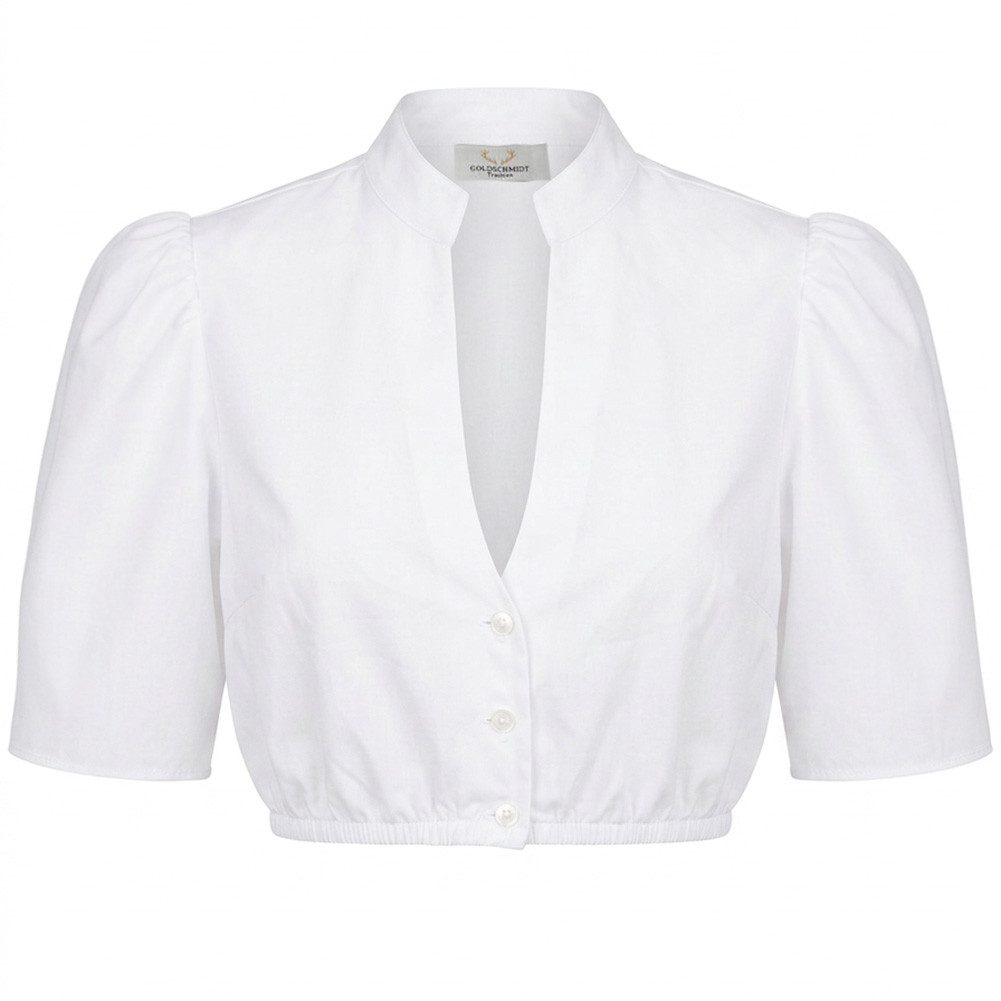 Goldschmidt Trachten Dirndlbluse Dirndlbluse Chiara weiß