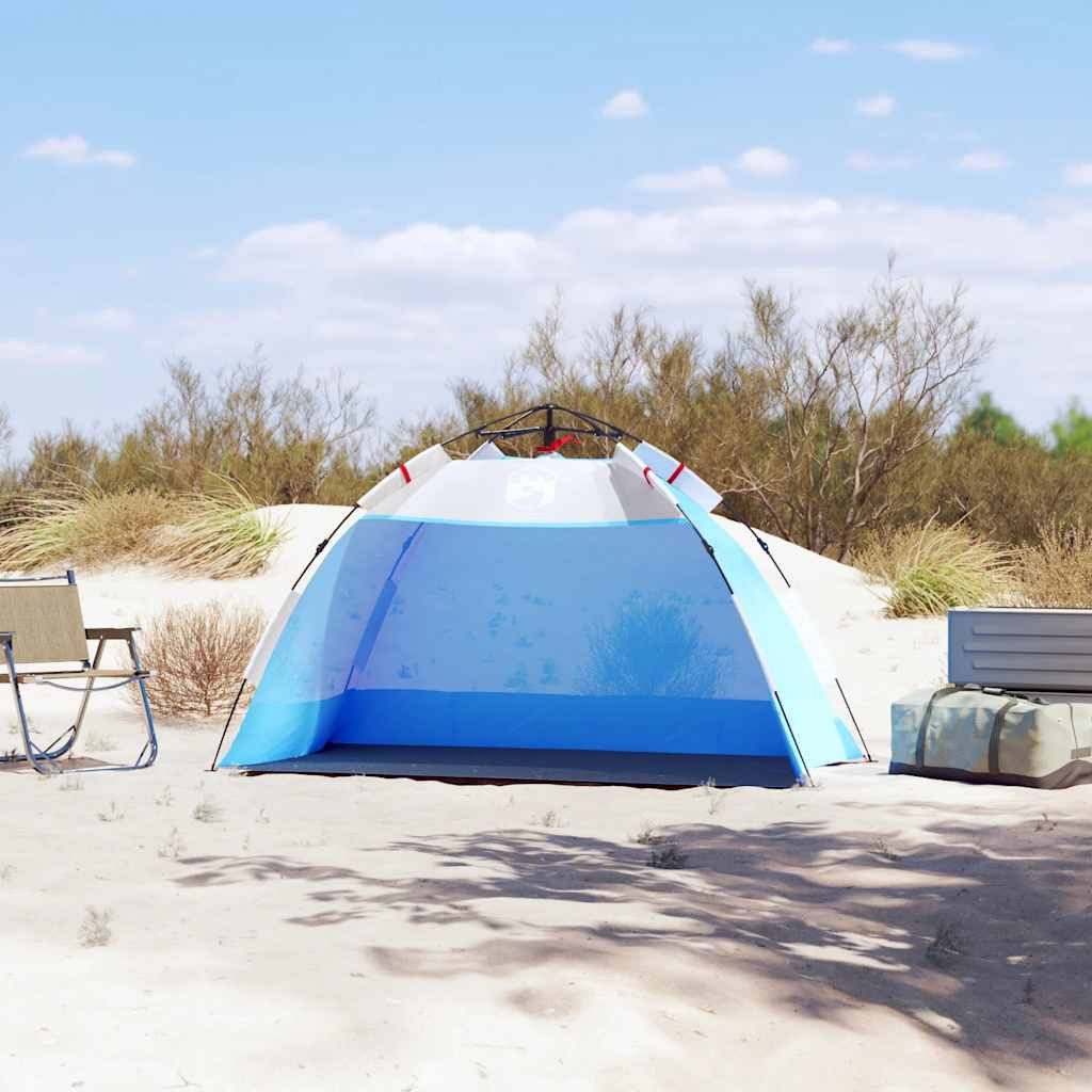 vidaXL Kuppelzelt Strandzelt 2 Personen Azurblau günstig online kaufen