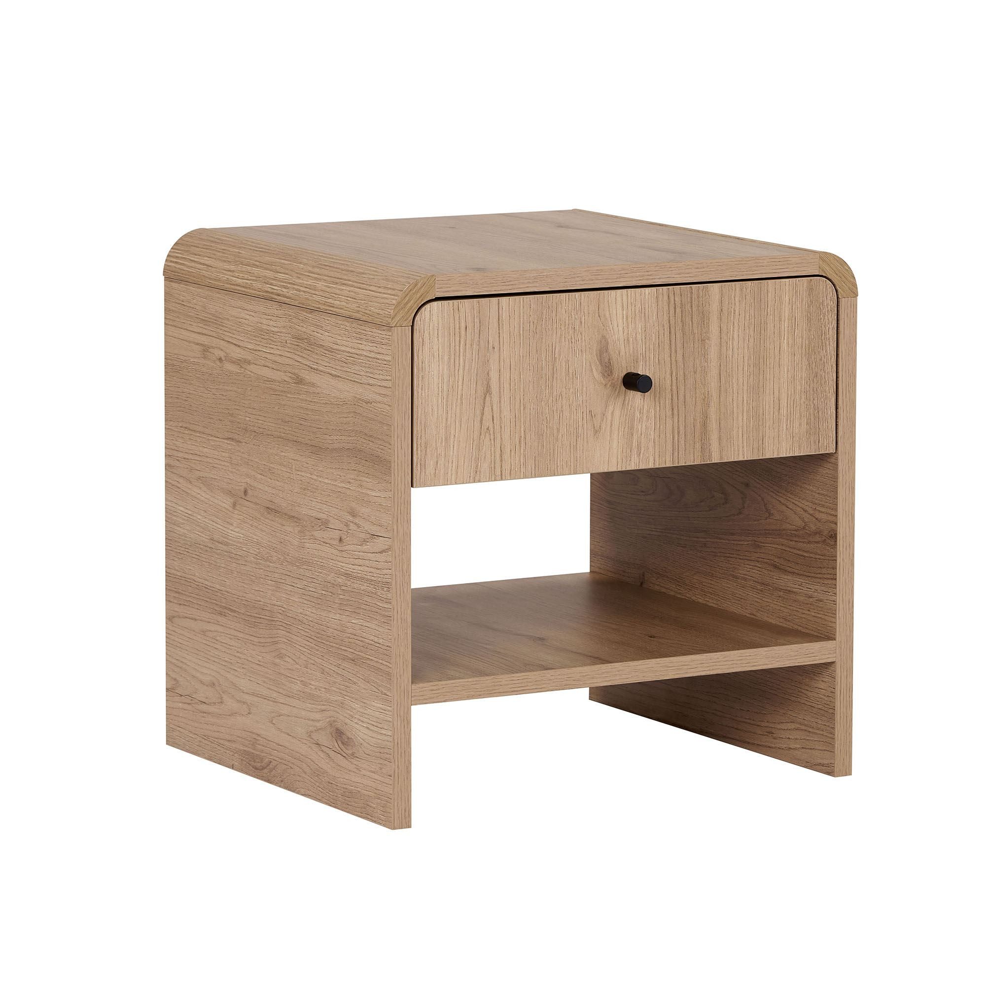 Skye Decor Nachttisch Boho (1-St., 1 Tisch), Breite 45 cm, Kompakte Nachttischform mit offenem Ablagefach