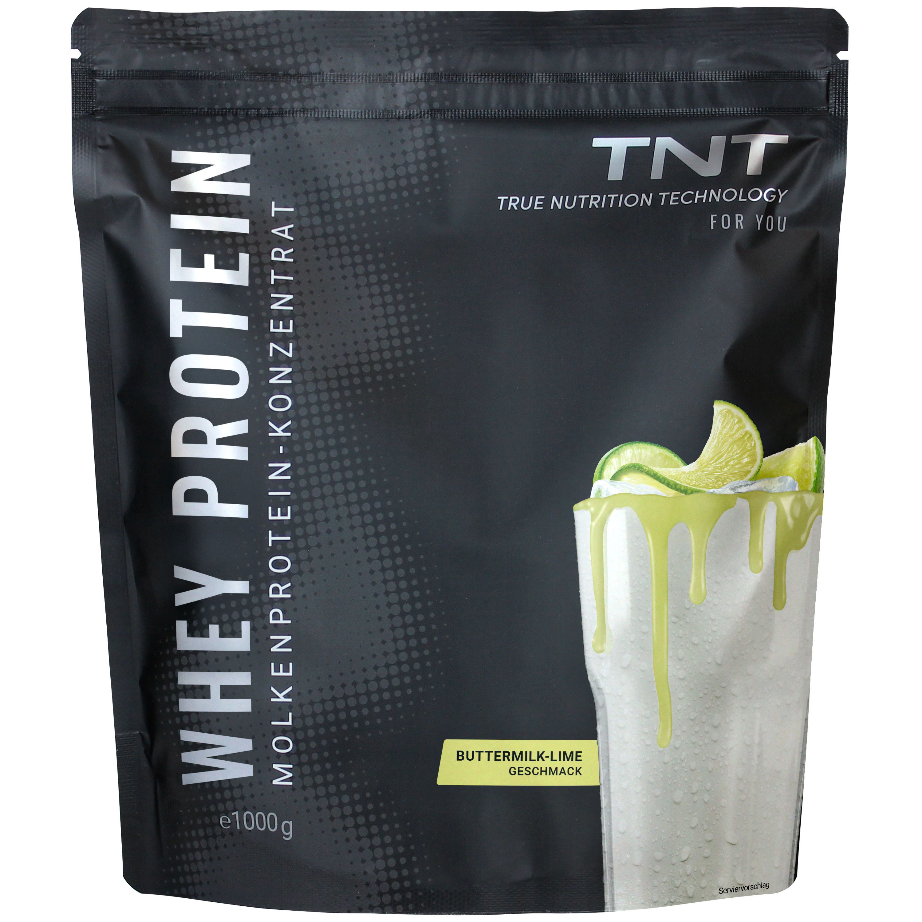 TNT (True Nutrition Technology) Whey Protein - Molkenprotein-Konzentrat für Muskelaufbau und Diät Pulver