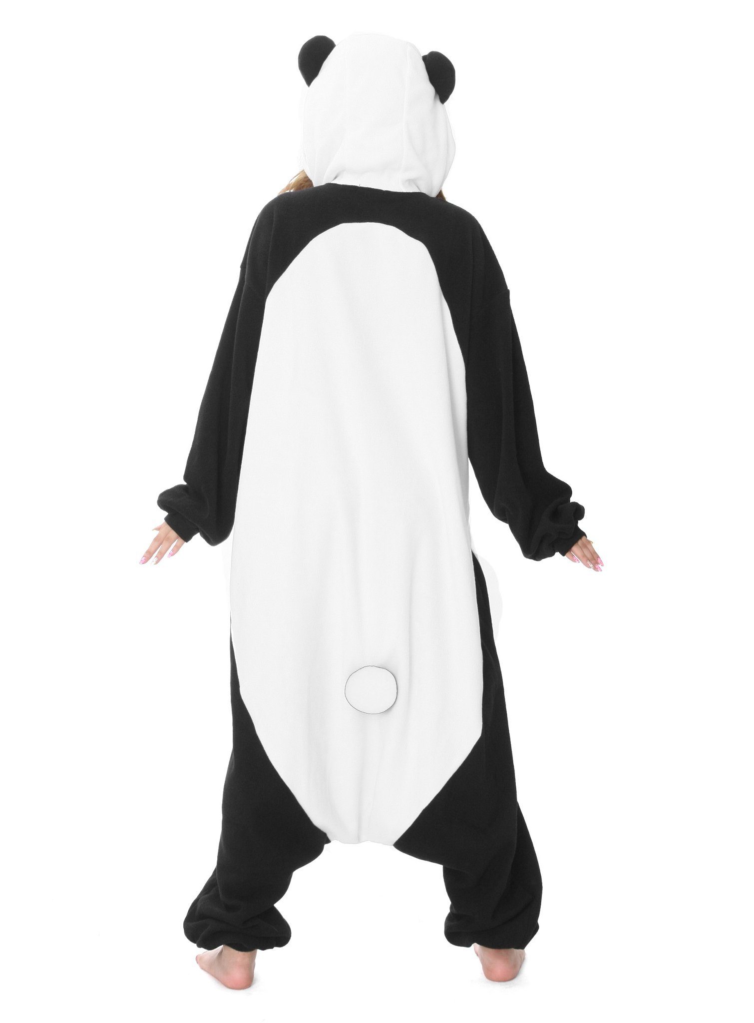 Metamorph Kostüm Panda Kigurumi, Das Original aus Japan: kuscheliger Onesie von Sazac