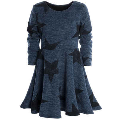 BEZLIT Sweatkleid »Mädchen Winter Kleid 20678« (1-tlg) schwingender Rock