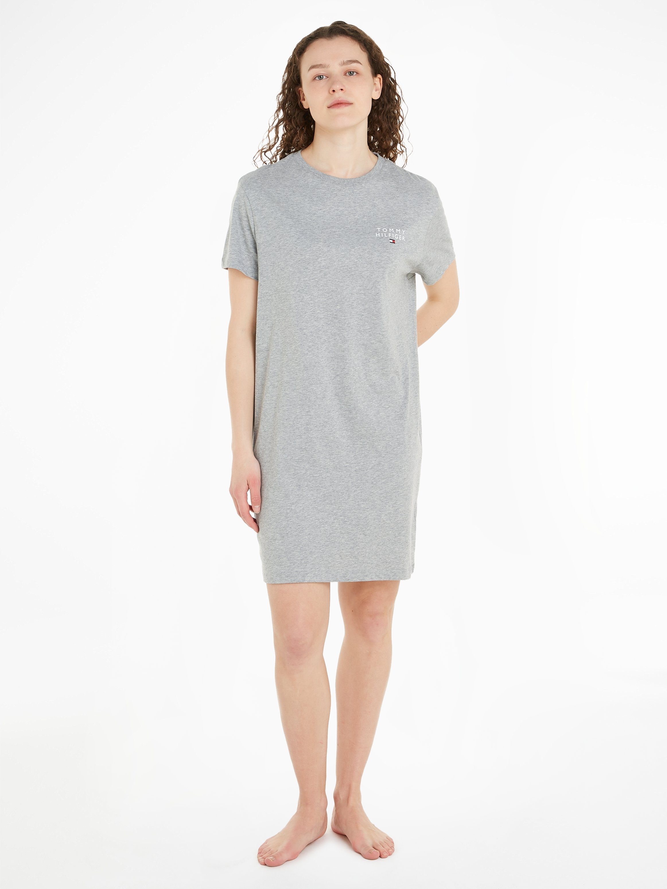 Nachthemd SLEEVE mit Tommy Hilfiger Logoaufdruck Underwear Tommy Hilfiger SHORT T-SHIRT DRESS