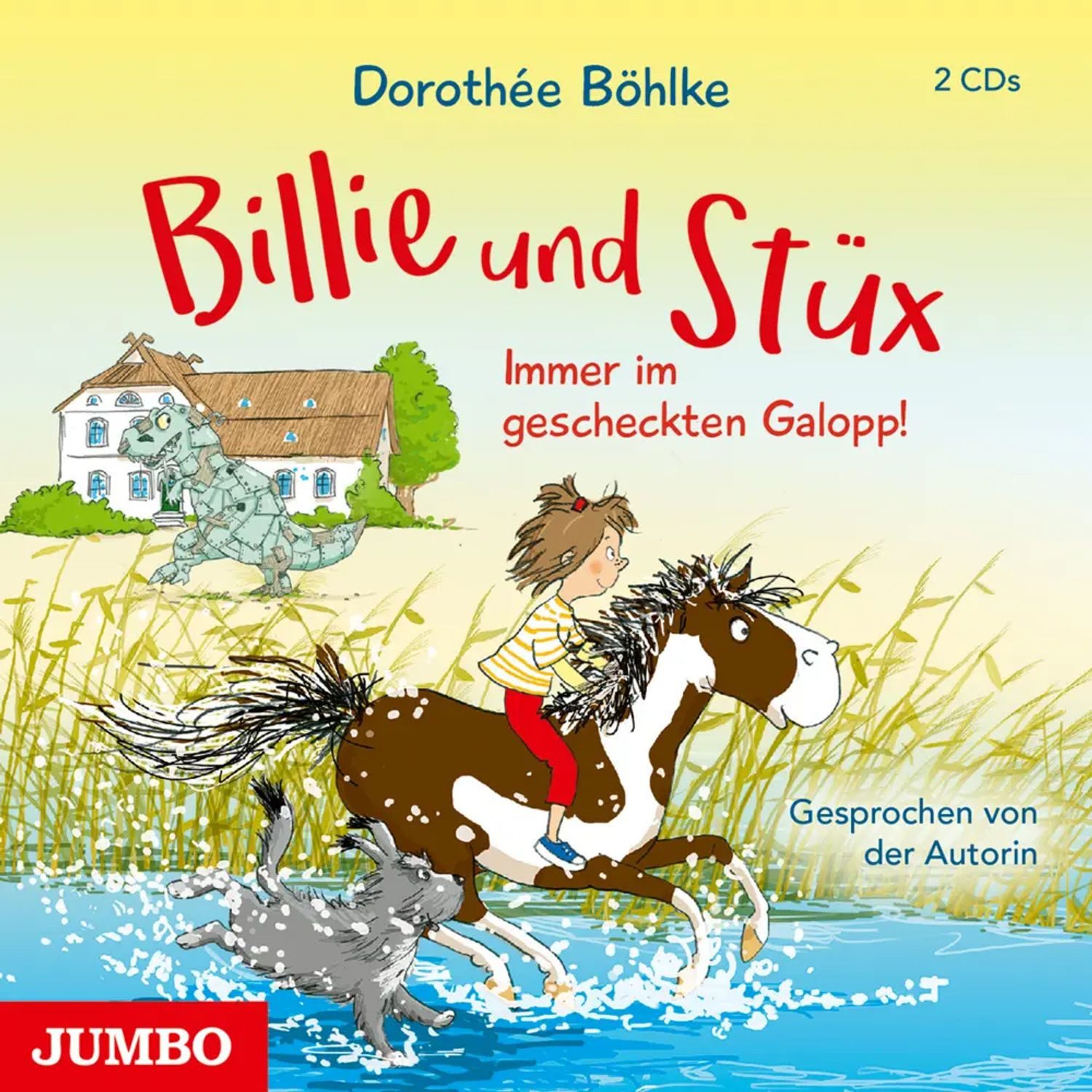 JUMBO Verlag Hörspiel Billie & Stüx - Immer im gescheckten Galopp!.Tl.2,2 Audio-CD