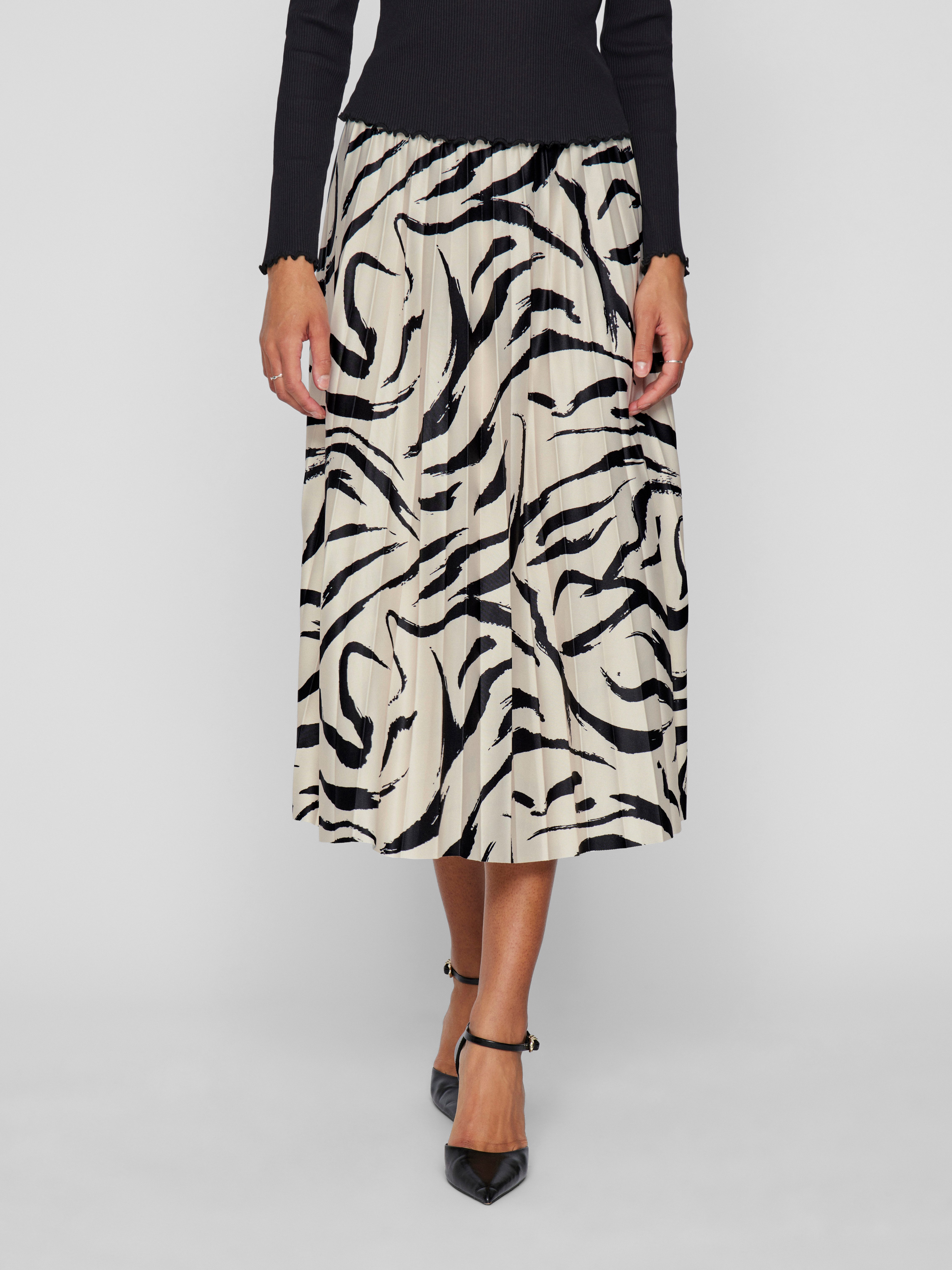 Plisseerock VINITBAN PRINT SKIRT - NOOS