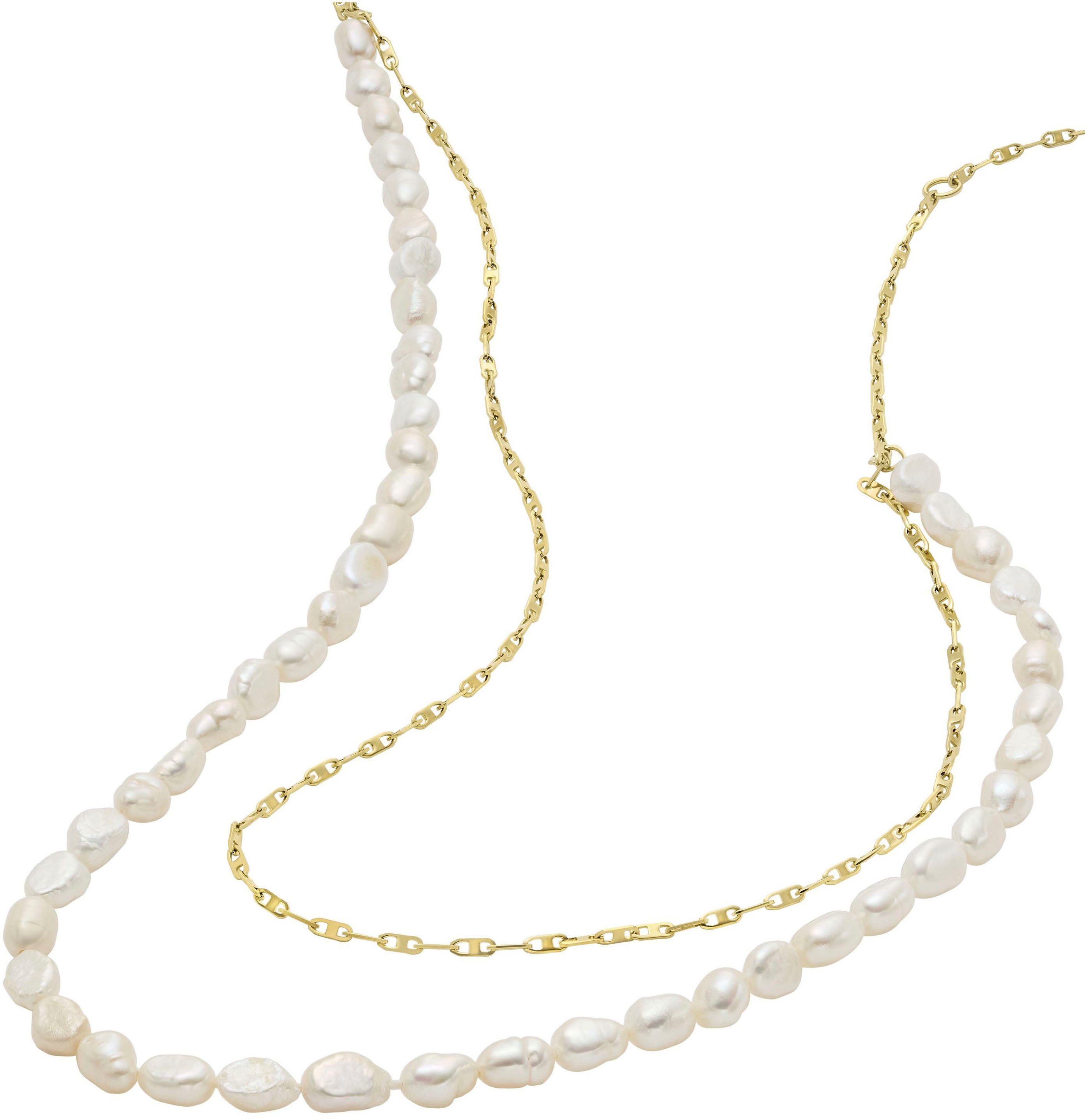 Fossil Edelstahlkette Schmuck Geschenk E...