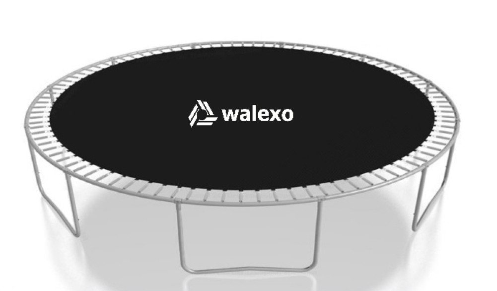 walexo Gartentrampolin Sprungtuch für Trampolin Ø 305 cm 64 Ösen (Federn 17,8 cm), (Sprungtuch inclusive Federspanner)