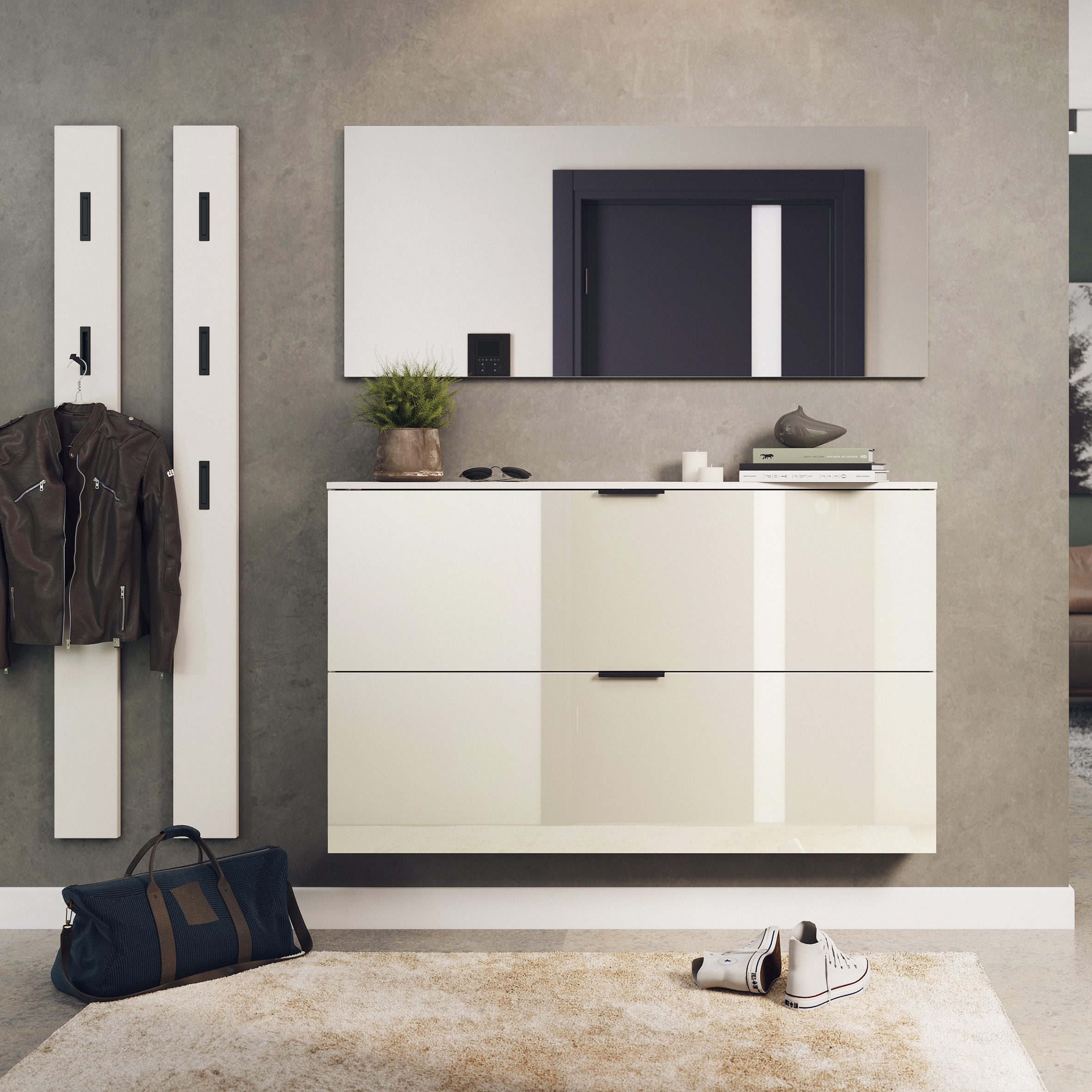 GERMANIA Garderoben-Set Valega, (4-St), Schuhschrank mit günstig online kaufen