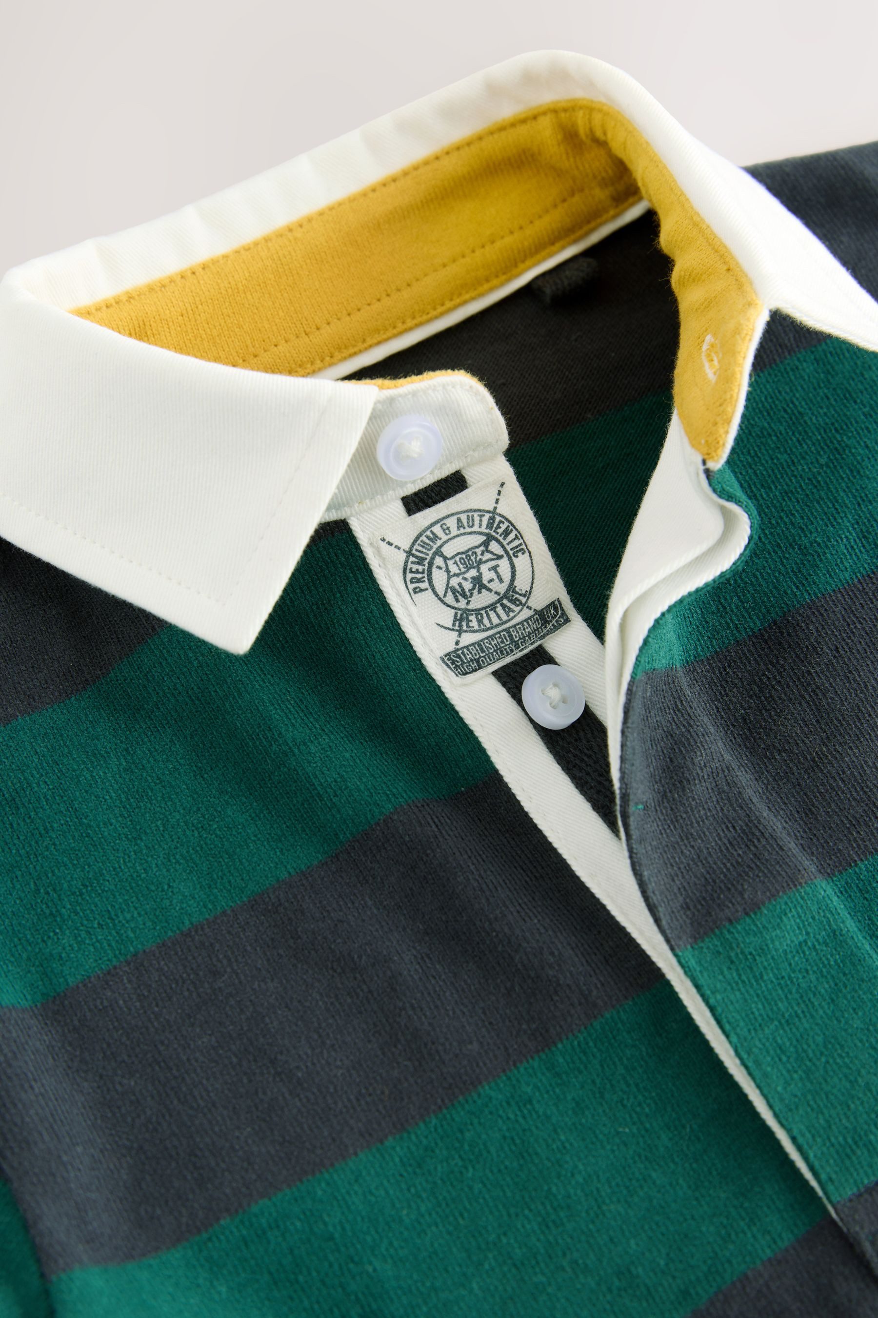 Next Langarm-Poloshirt Kurzärmeliges Rugby-Polohemd (1-tlg)