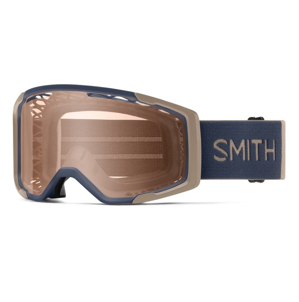 Smith Fahrradbrille Rhythm MTB (ChromaPop™ Glas) navyblau/beige - 1 Brille
