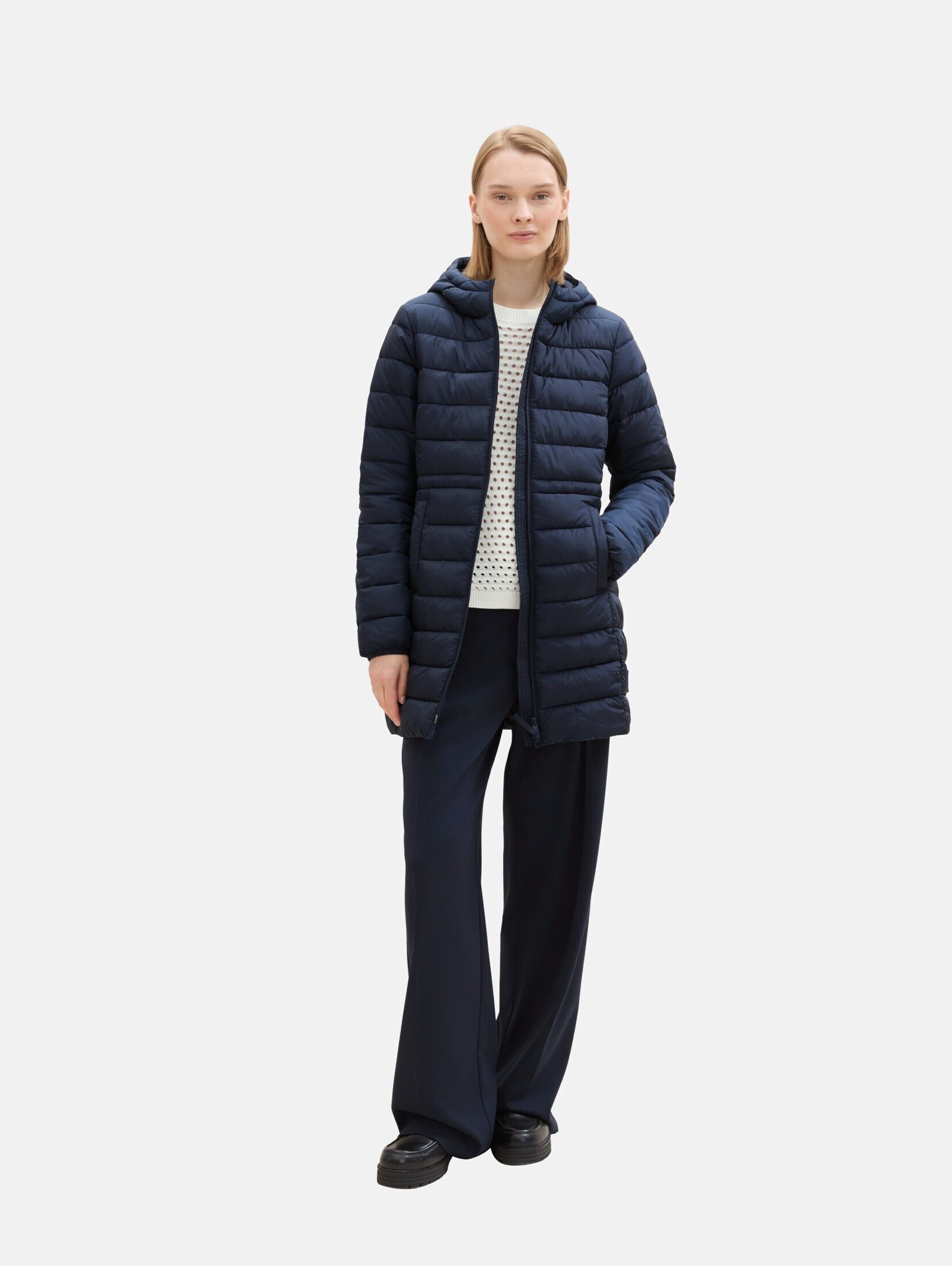 TOM TAILOR Denim Langmantel (1-tlg)