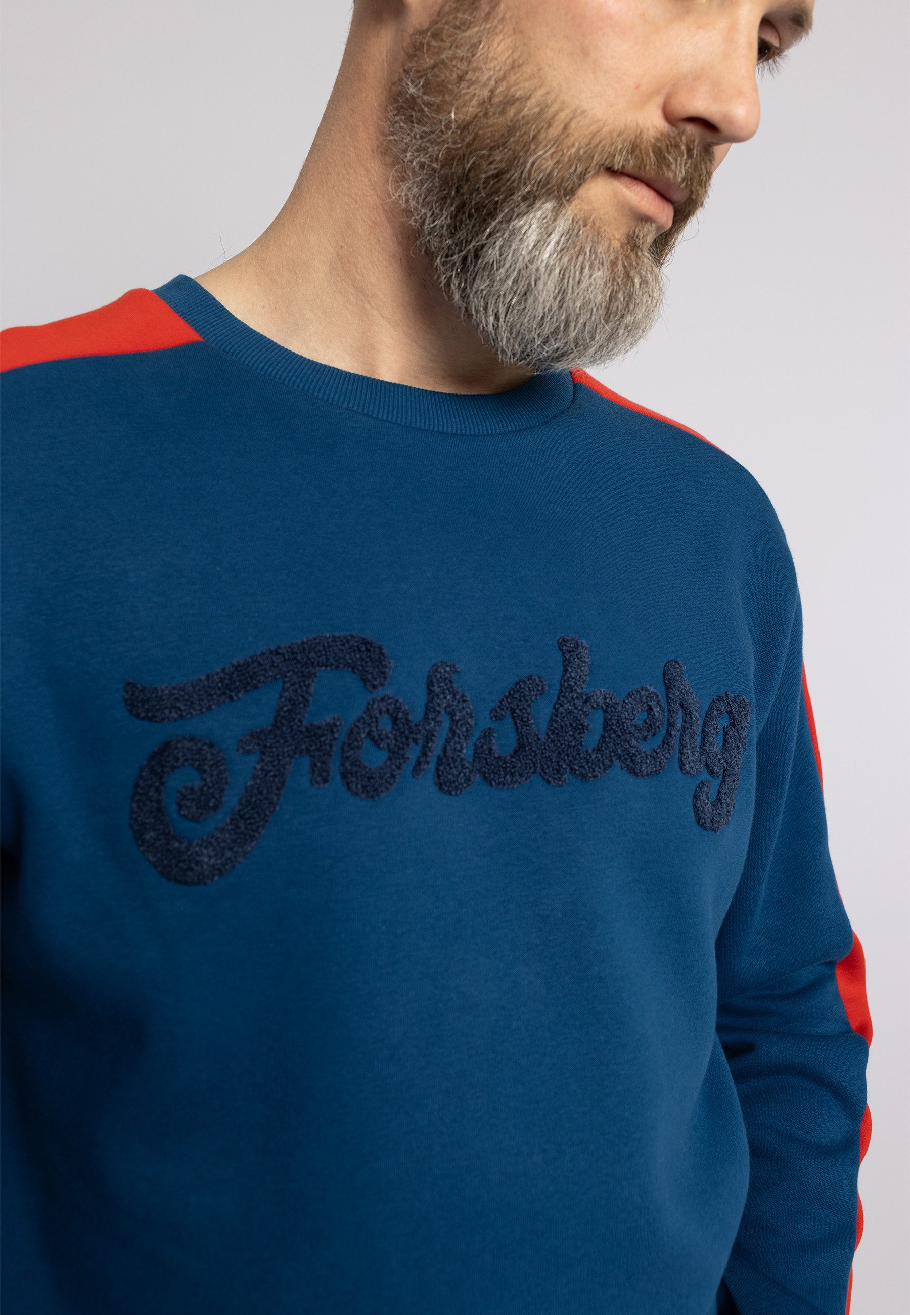 FORSBERG Sweatshirt mit Vintage Logo