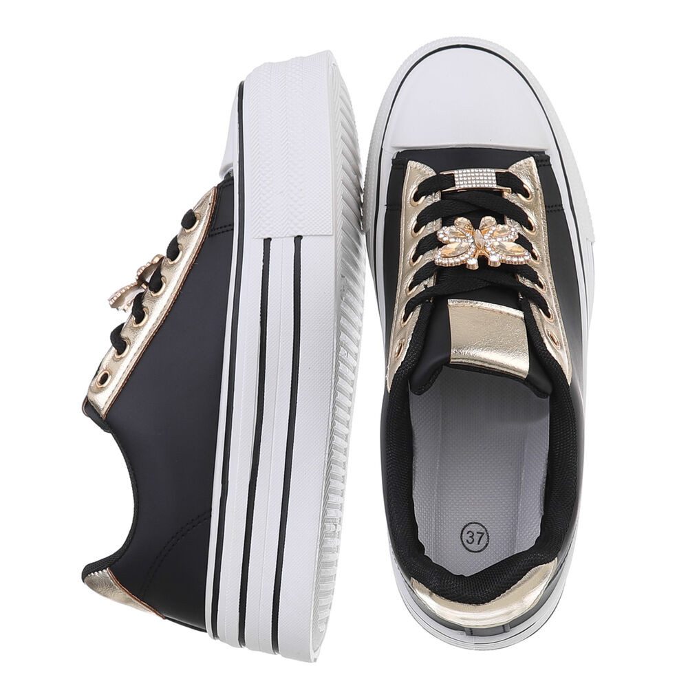 Ital-Design Damen Low-Top Freizeit Sneaker (88671942) Flach Sneakers Low in günstig online kaufen