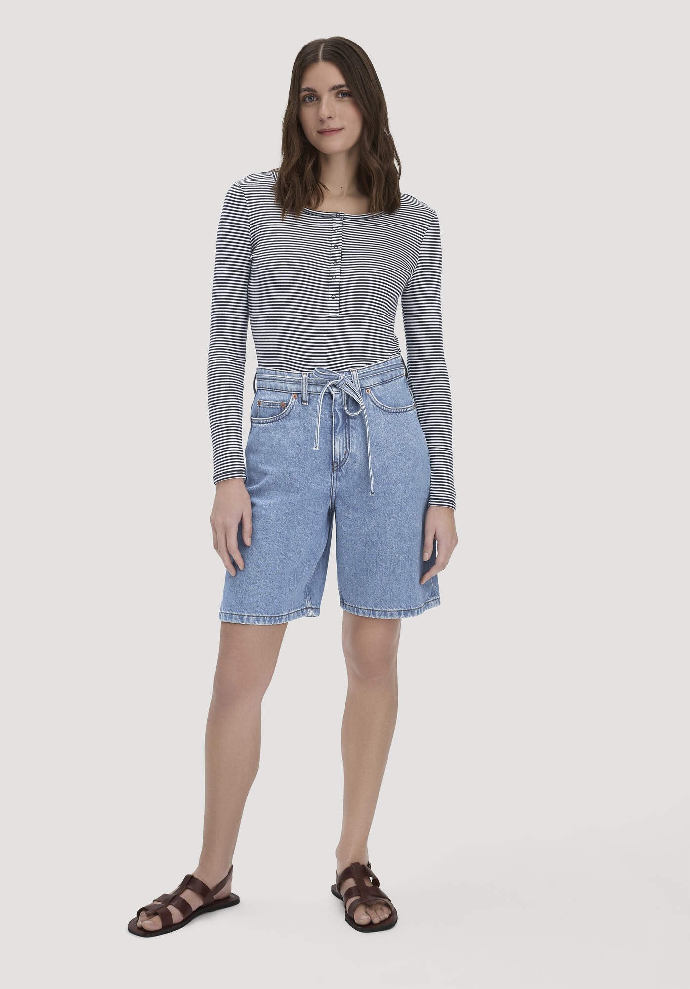Hessnatur Relaxshorts aus Bio-Baumwolle und TENCEL™ Lyocell (1-tlg)
