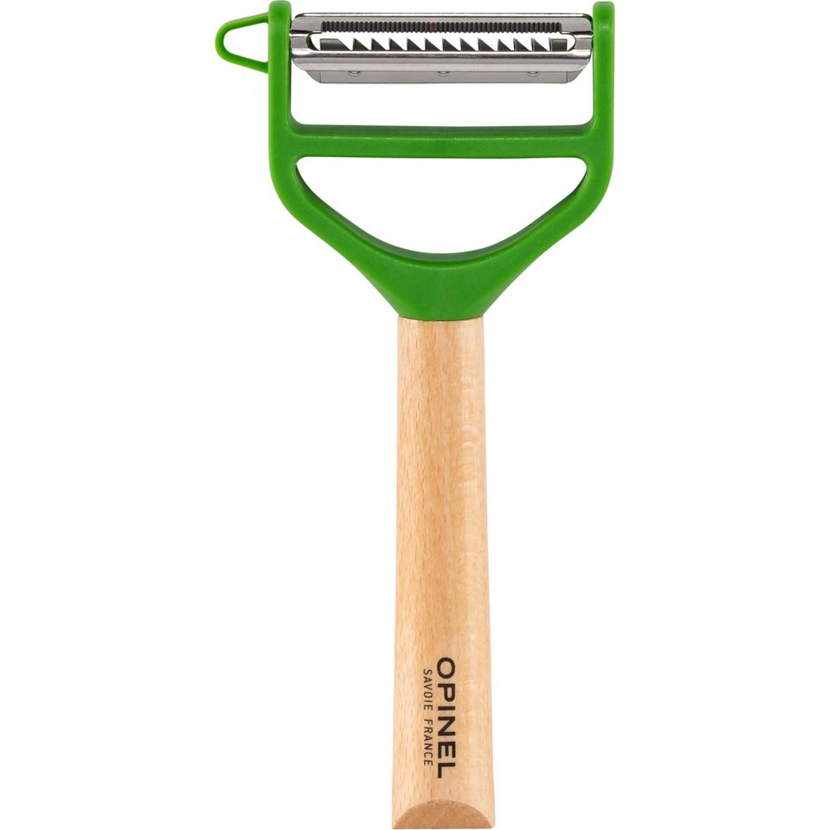 Opinel SwissCard Schäler T-Duo aus Holz Grün