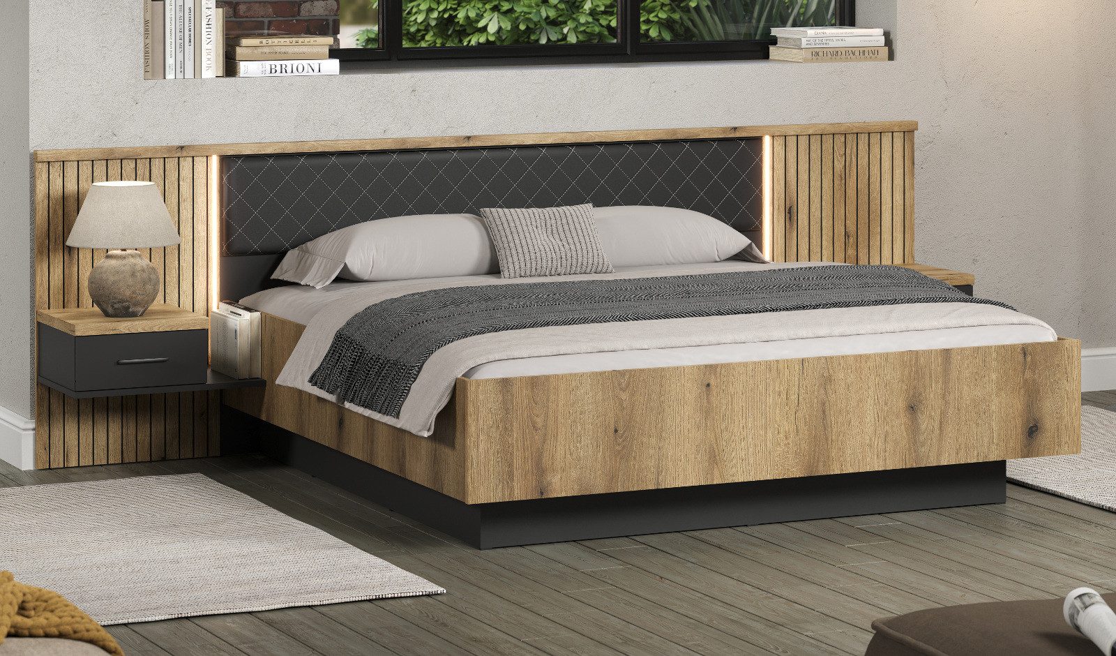 Furn.Design Bettanlage Avila, (Doppelbett (180 x günstig online kaufen
