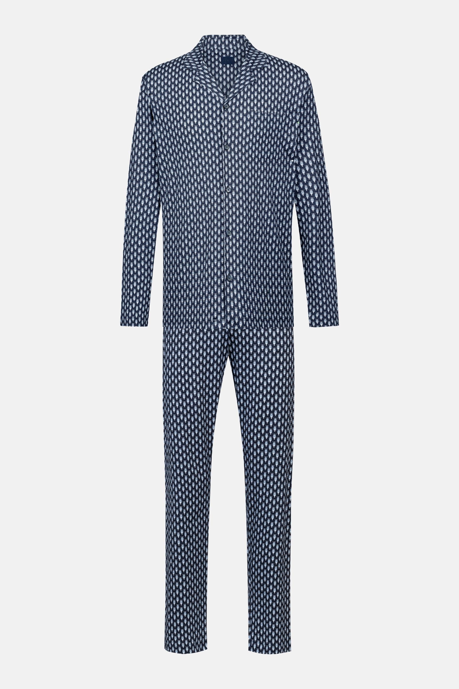 Mey Schlafanzug Mey Anzug lang Serie Scooter Venture mit Print (2 tlg) Modal-Pyjama, Premium Qualität, moderner Print