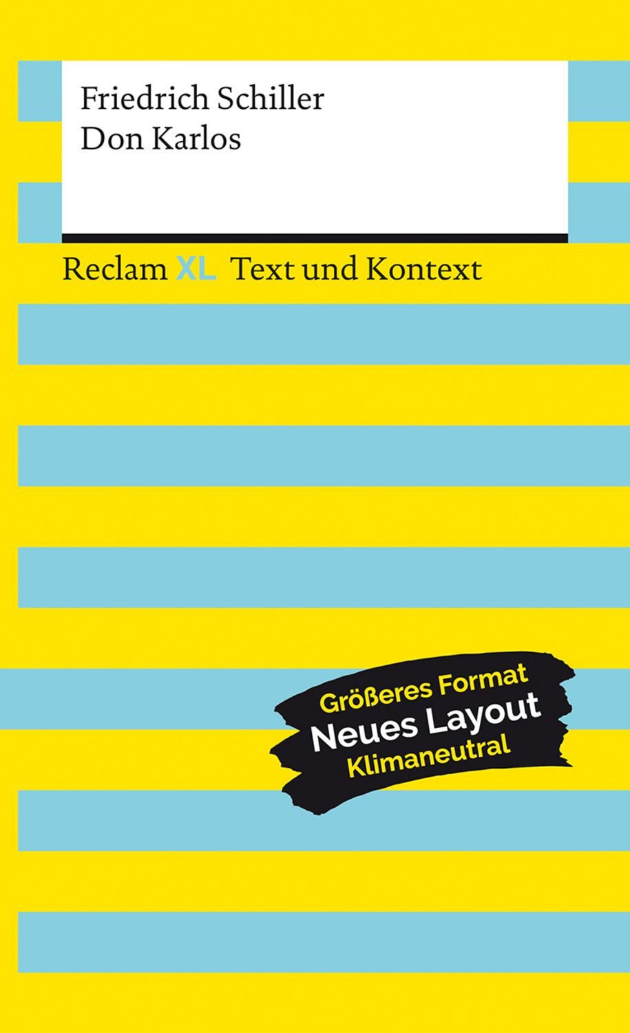 Don Karlos. Textausgabe mit Kommentar und Materialien / Friedrich Schiller