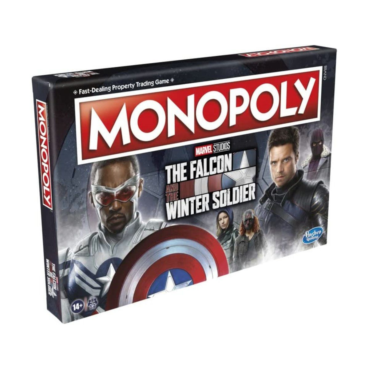Hasbro Spiel Monopoly - The Falcon and the Winter Soldier (englisch), Brettspiel