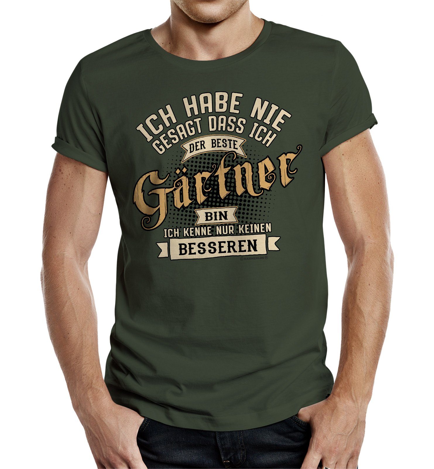 RAHMENLOS® T-Shirt für Gärtner und Gartenfreunde günstig online kaufen