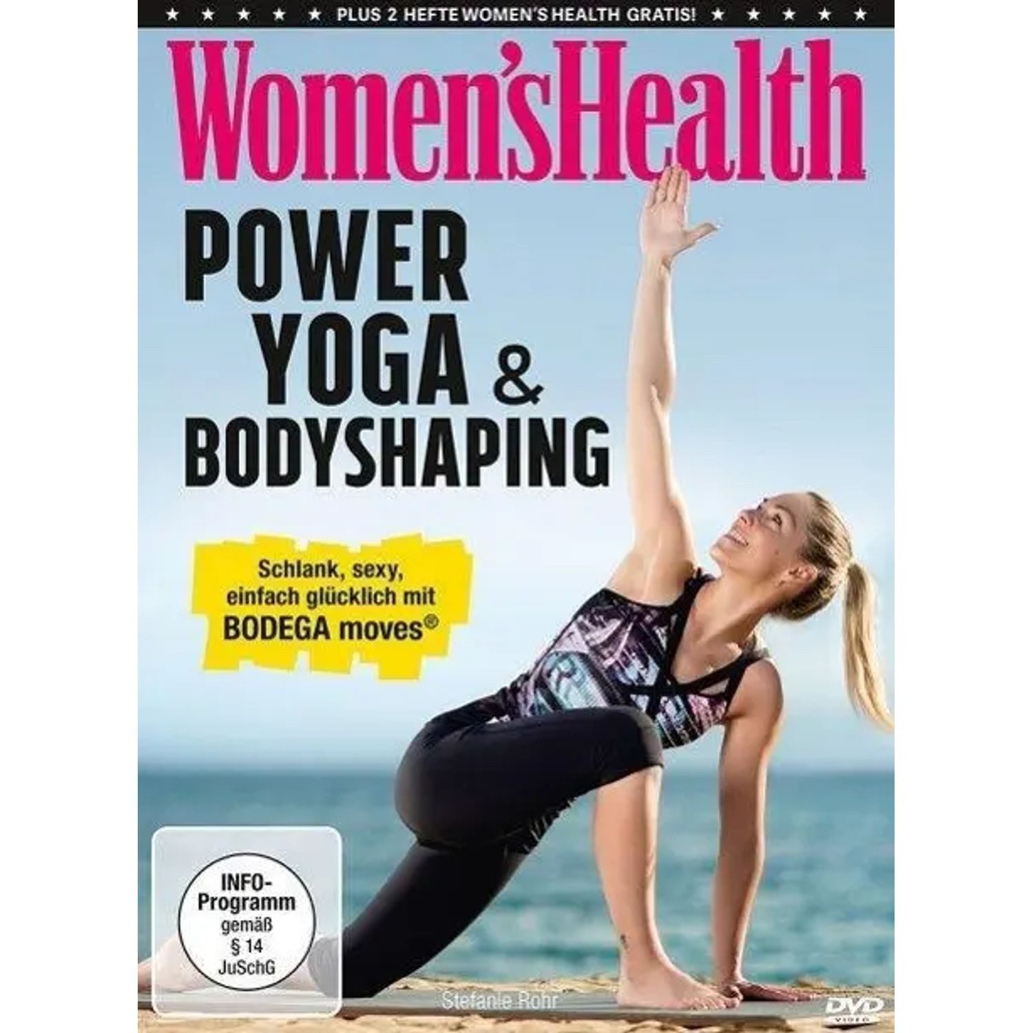 DVD Womens Health - Power Yoga & Bodyshaping