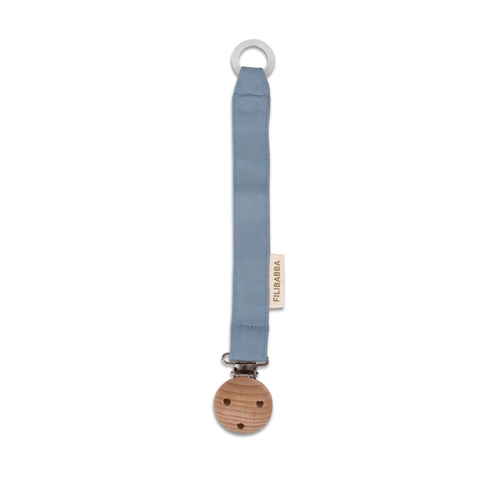 Schnullerbefestigung Filibabba - Schnullerkette - Warm Blue
