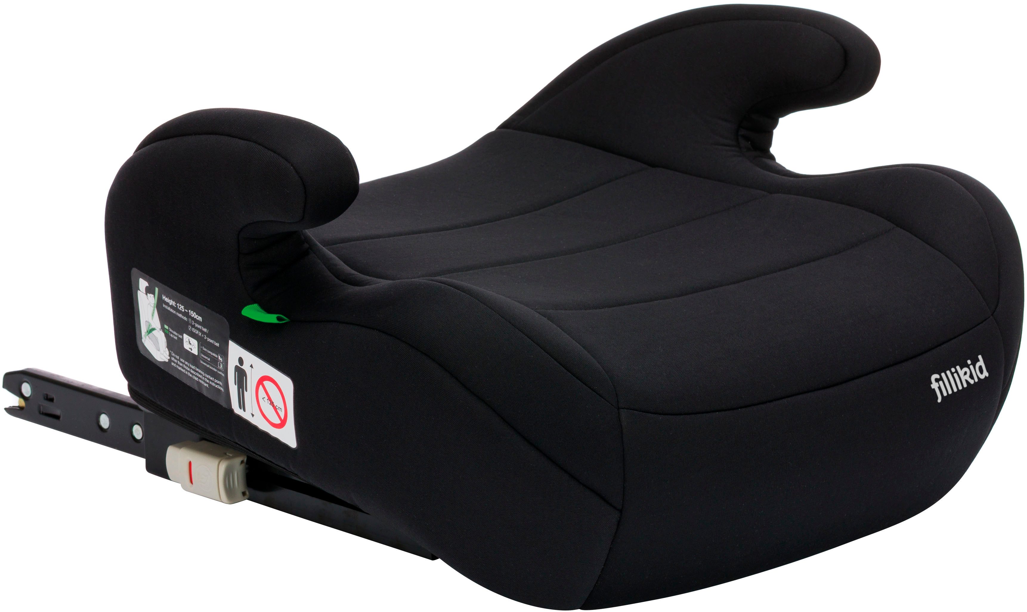 Fillikid Kindersitzerhöhung Flow Fix mit Isofix, ab: 125 cm, bis: 150 cm