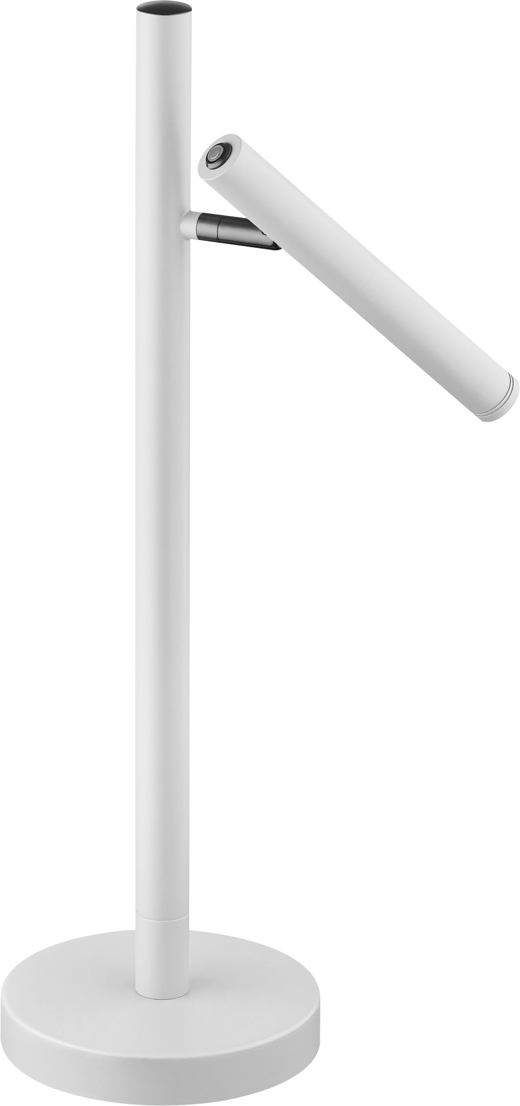 HELL höllisch gutes Licht LED Tischleuchte STREAK-B, LED fest integriert, Warmweiß, Tastdimmer