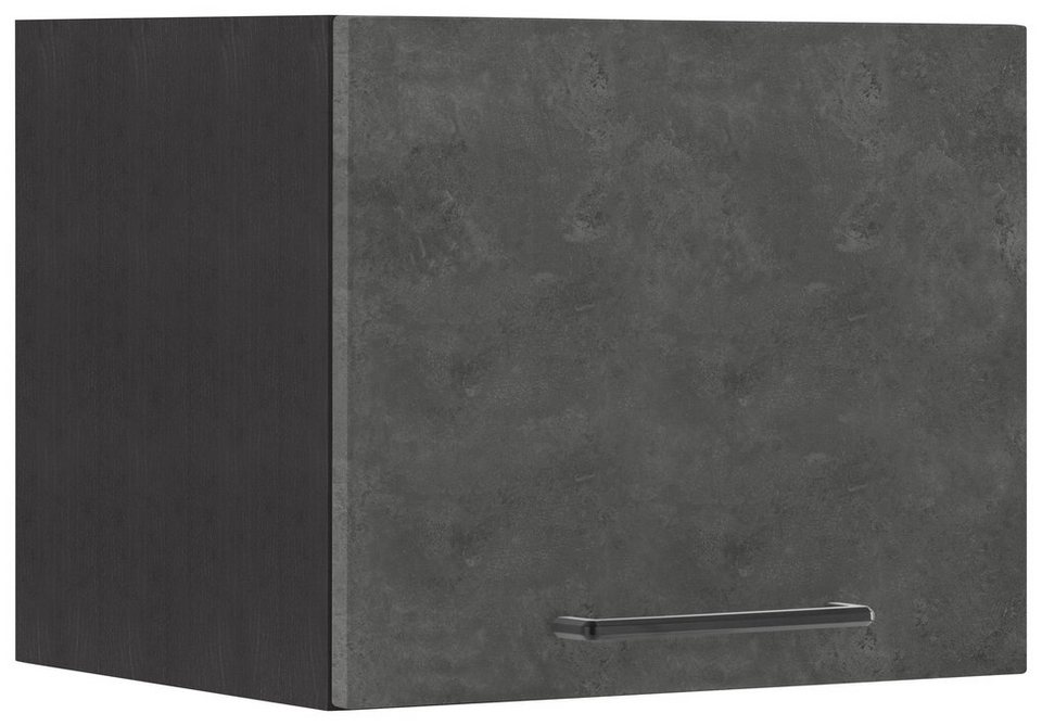 HELD MÖBEL Klapphängeschrank Tulsa 40 cm breit, mit 1 Klappe, schwarzer  Metallgriff, MDF Front