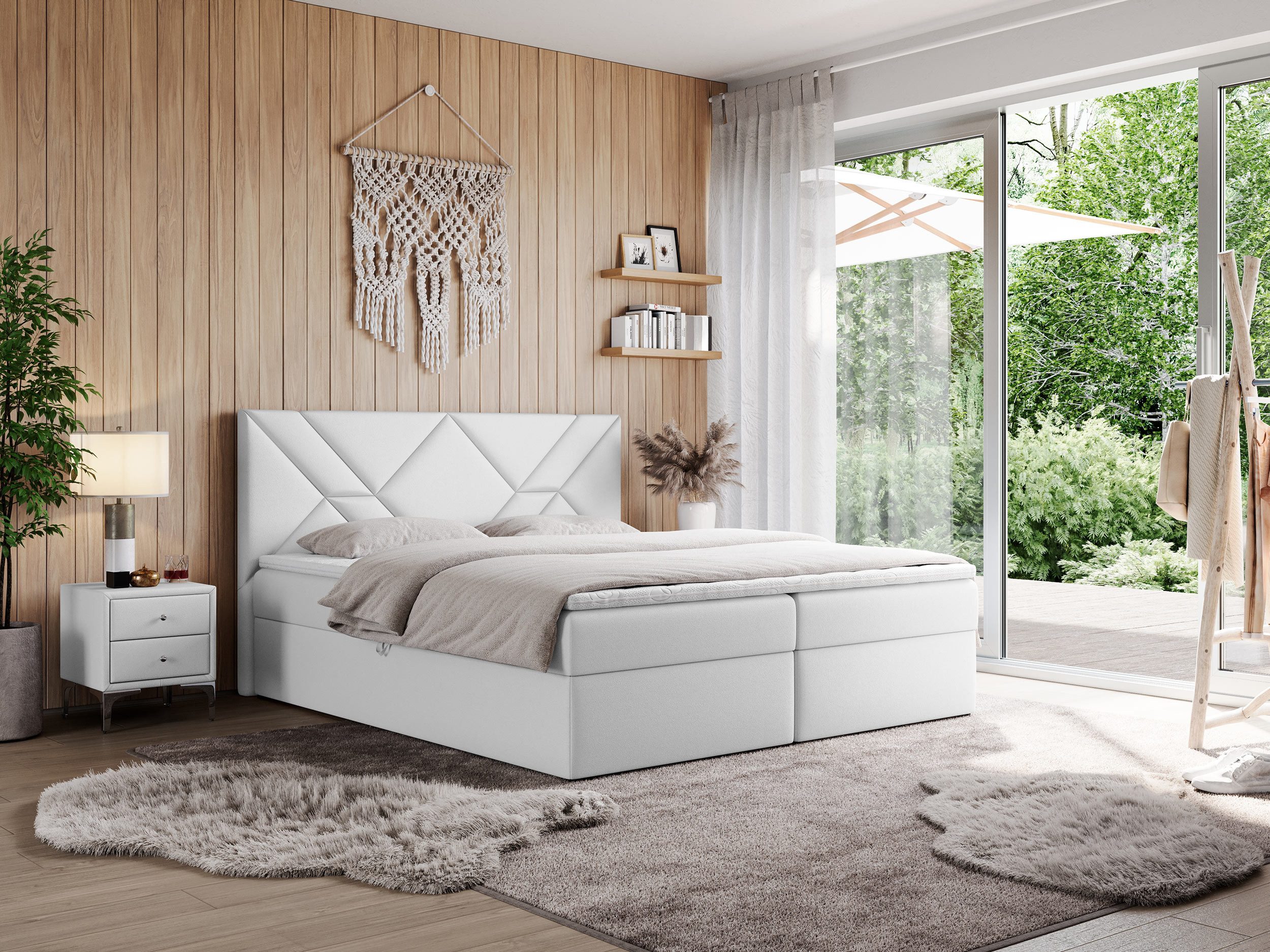 MKS MÖBEL Boxspringbett NEOMI (Set, Packung, günstig online kaufen