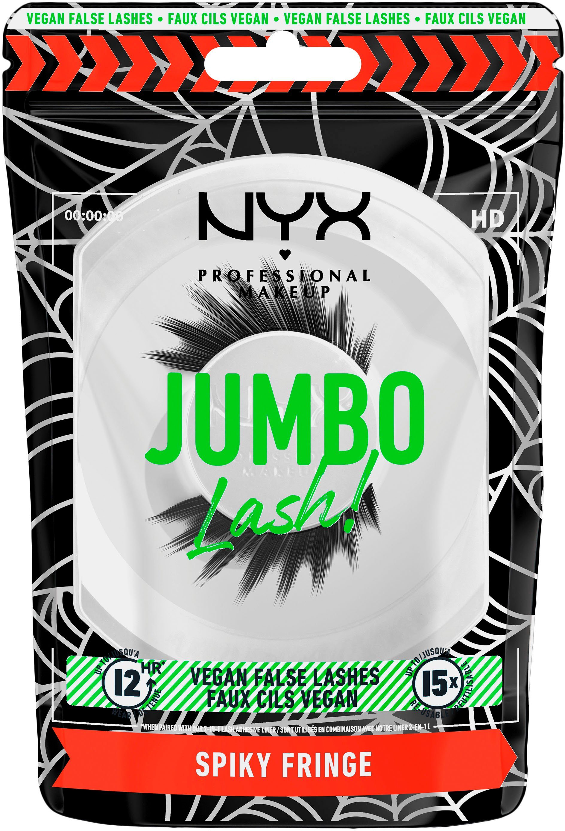 NYX Bandwimpern NYX Professional Makeup Halloween Jumbo Lash Spiky Fringe