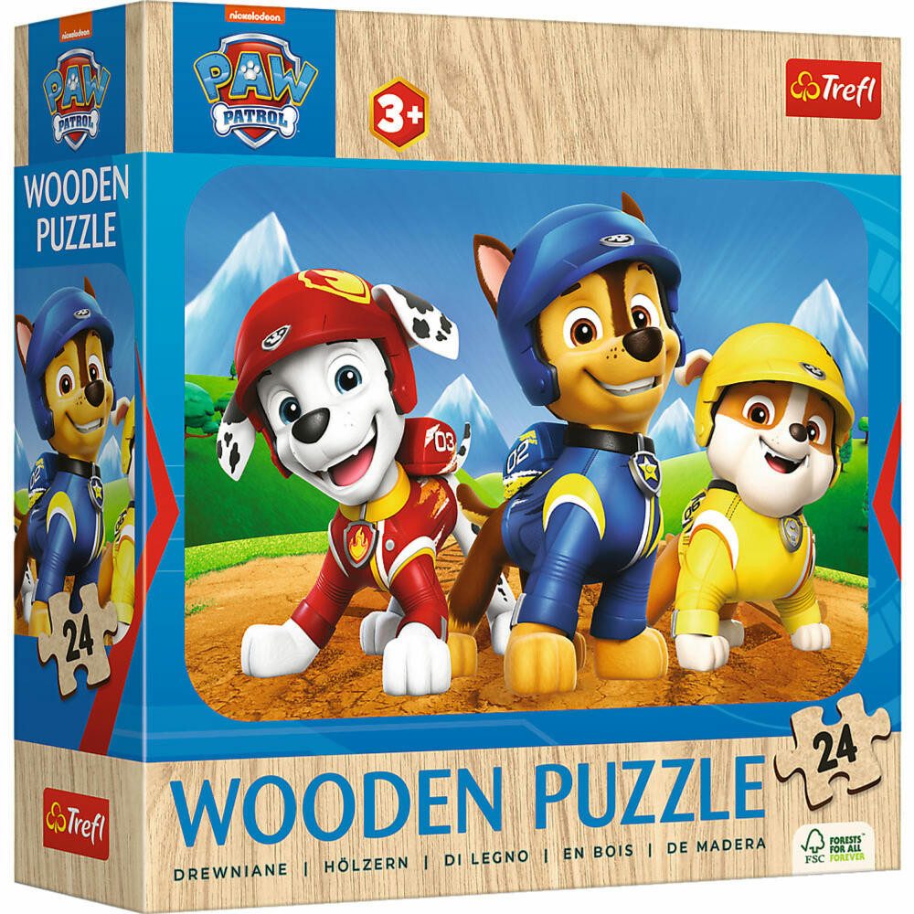 Trefl Puzzle Junior Paw Patrol Hundecrew, 24 Teile, 24 Puzzleteile