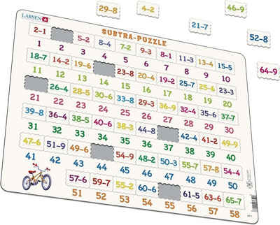 Media Verlag Puzzle Substraktion (Kinderpuzzle), 99 Puzzleteile
