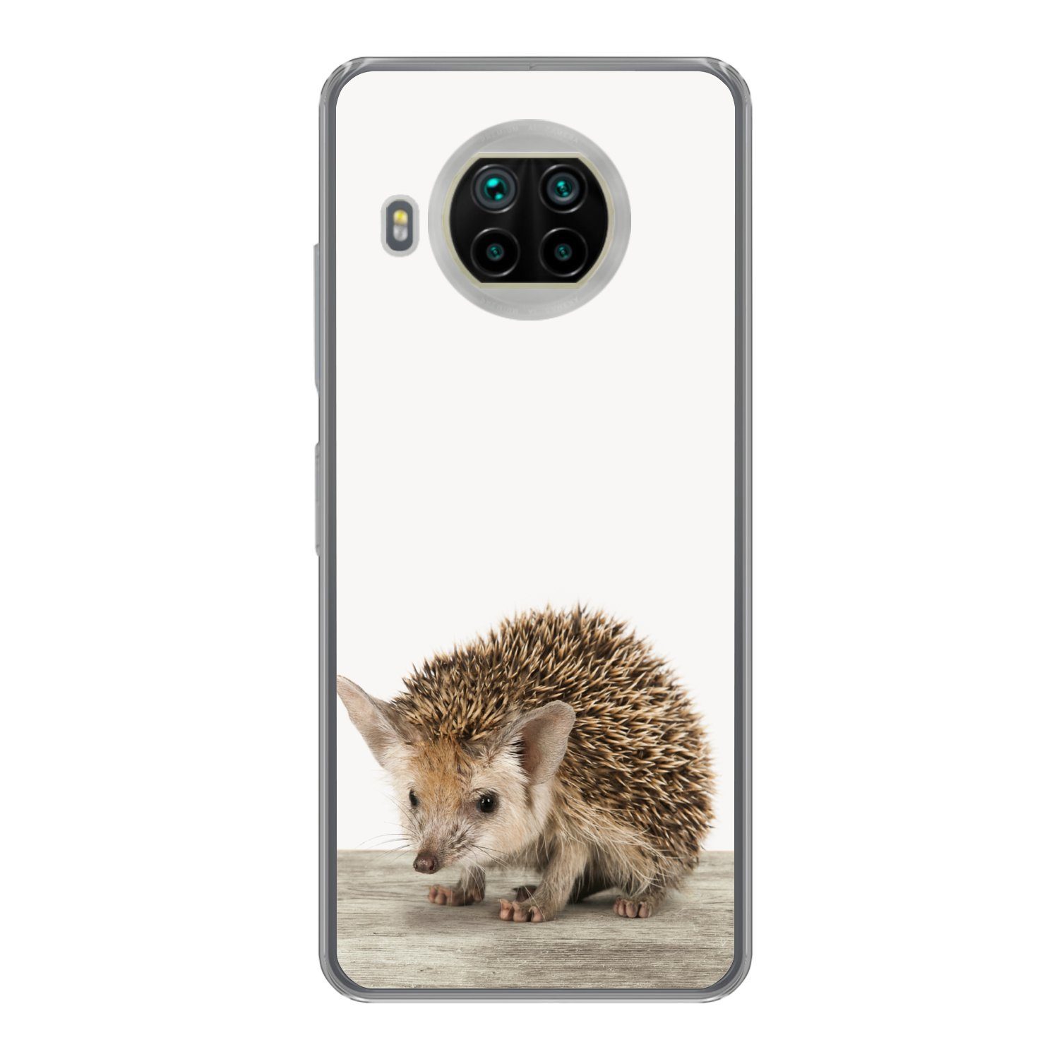 MuchoWow Handyhülle für Xiaomi Mi 10T Lite 5G Igel - Tiere - Jungen - Mädchen, Phone Case, Silikon, Schutzhülle Dünn