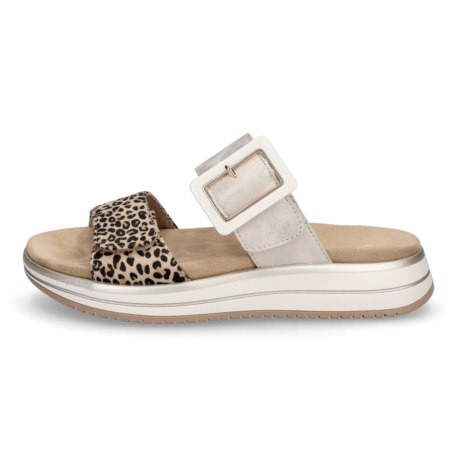 Remonte Remonte Damen Pantolette leo gold Pantolette
