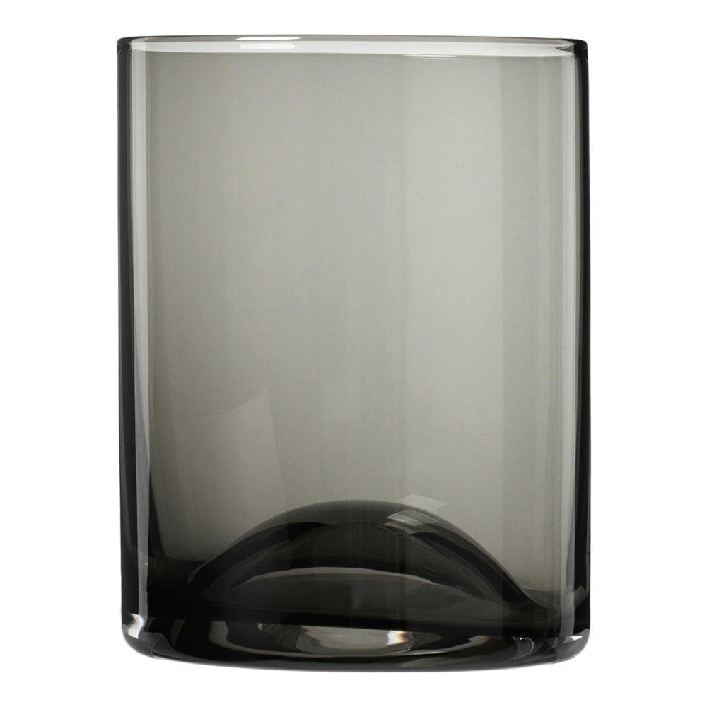 blomus Gläser-Set WAVE Set 2 Trinkgläser, Glas, Wasserglas, Glas farbig, schwarz, 300, Glas, Trinkglas
