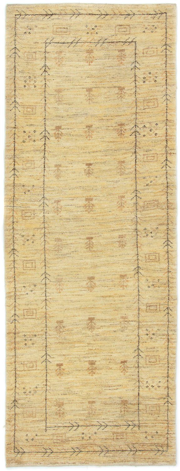 Wollteppich Gabbeh Teppich handgeknüpft handgeknüpft Höhe: mm, rechteckig, 18 morgenland, beige