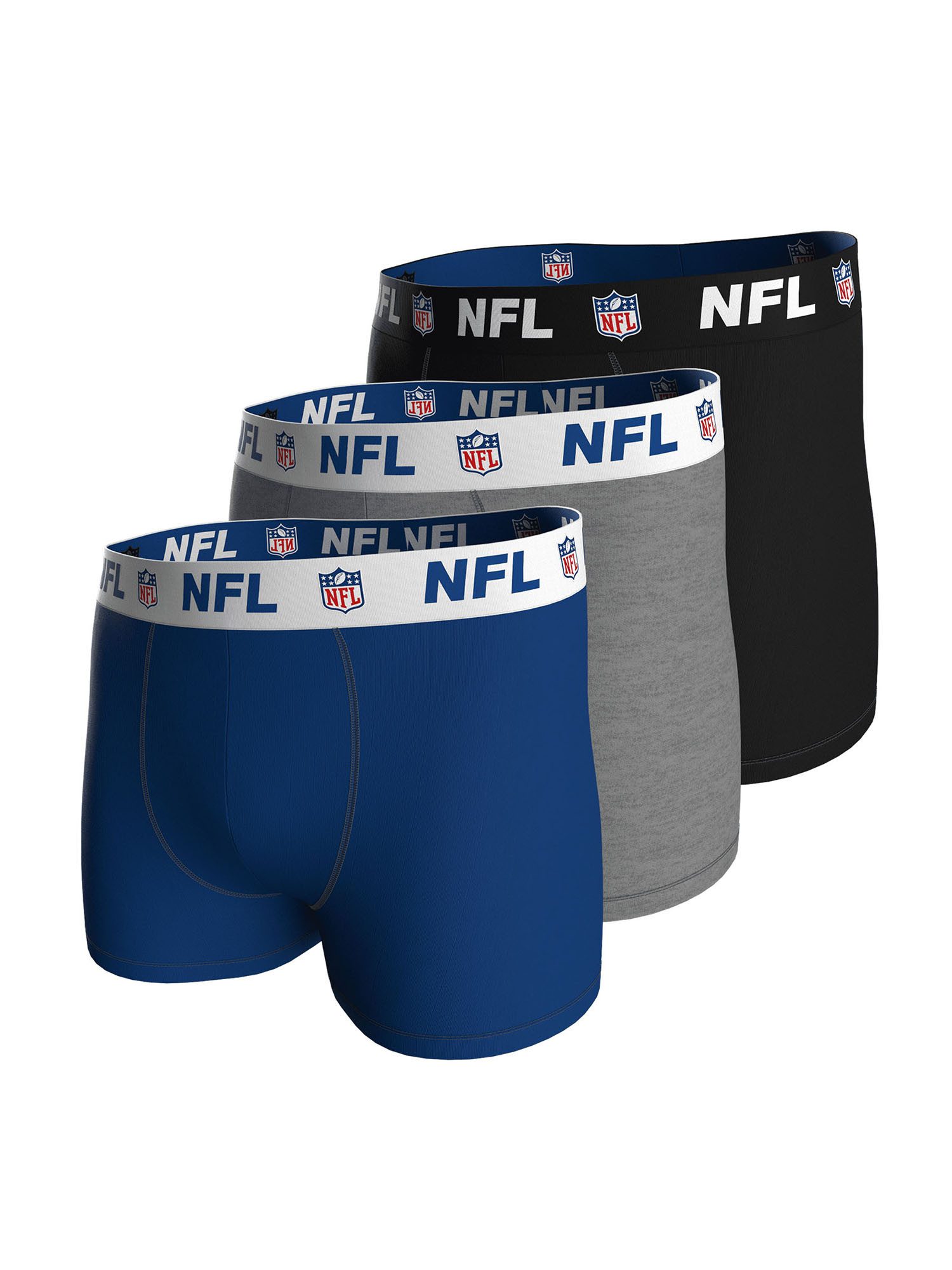 HUDDLE Boxer NFL Shield (3-St) Boxershorts, Herren Unterhose günstig online kaufen