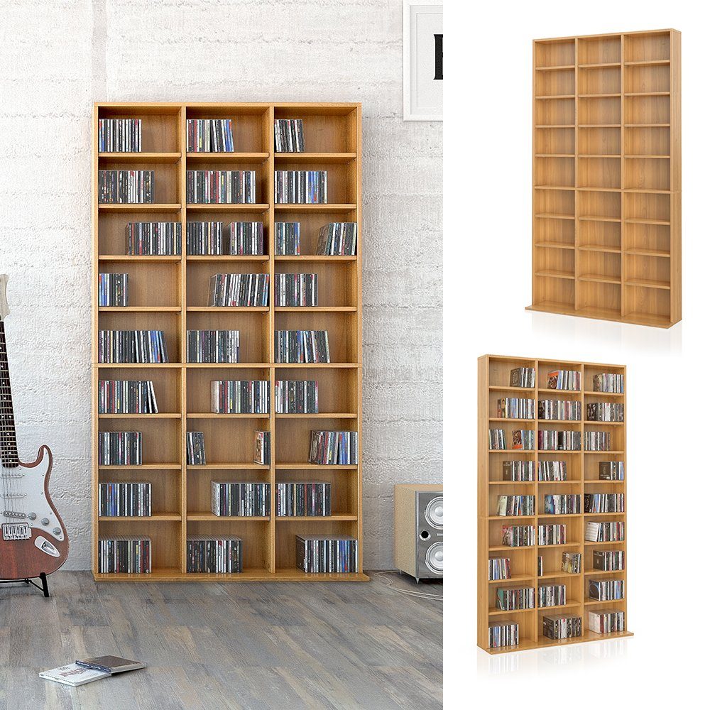 Vicco CD-Regal Jukebox, Buche, 102 x günstig online kaufen