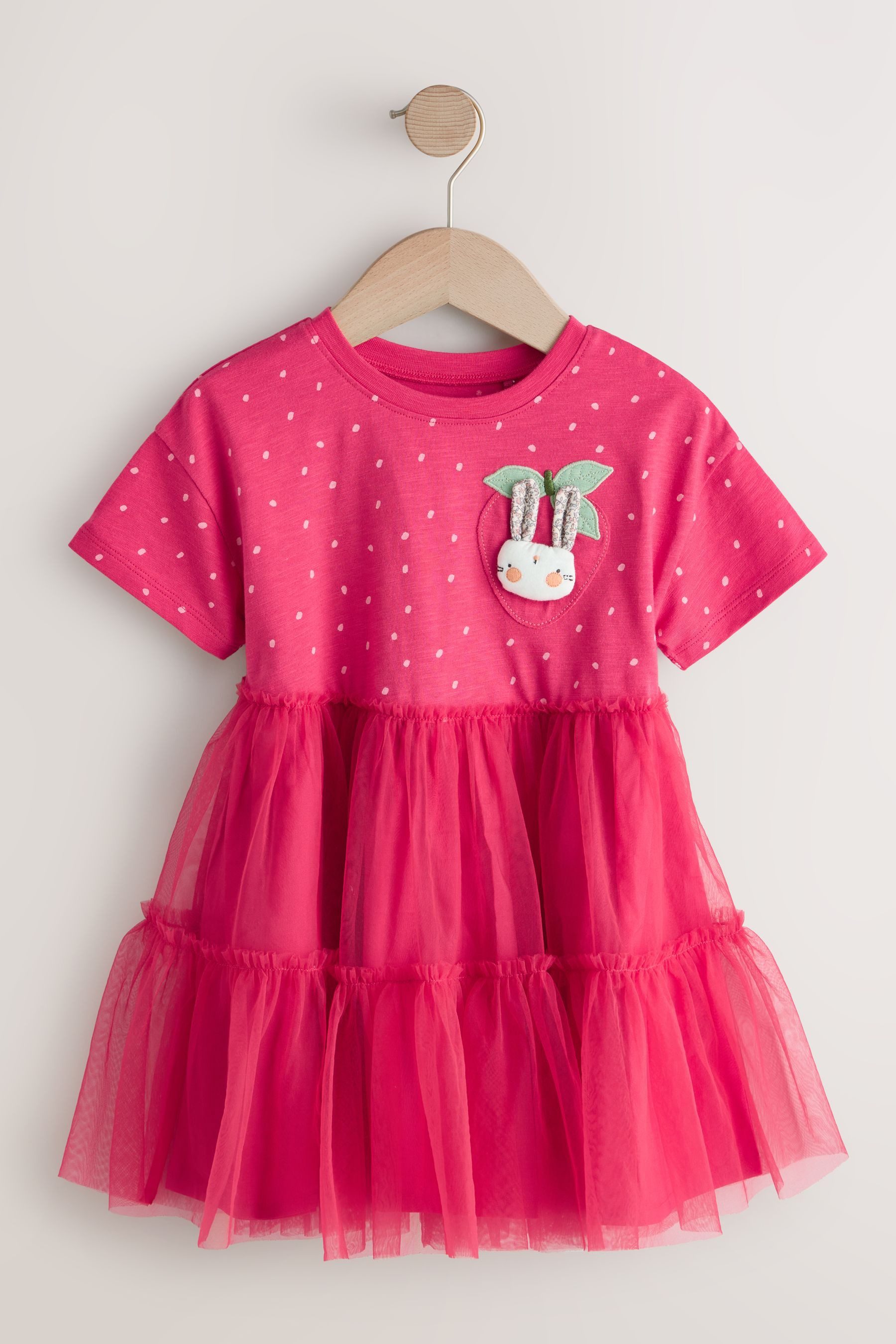 Next Jerseykleid Kleid mit Tutu-Rock (1-tlg)