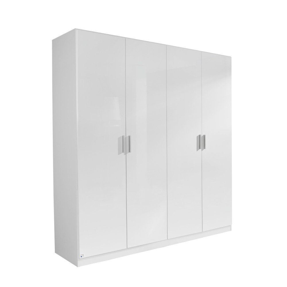 Rauch alpineweiß, Möbel-Lux Celle Drehtürenschrank 180x210