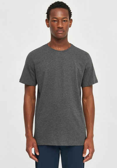 KnowledgeCotton Apparel T-Shirt Basic Shirt in gerader Passform