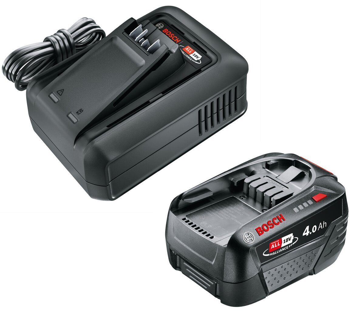 GARDENA Starter Kit QC AL 18V-44 P4A Ladegerät + Akku 1×4,0Ah Akku-Set