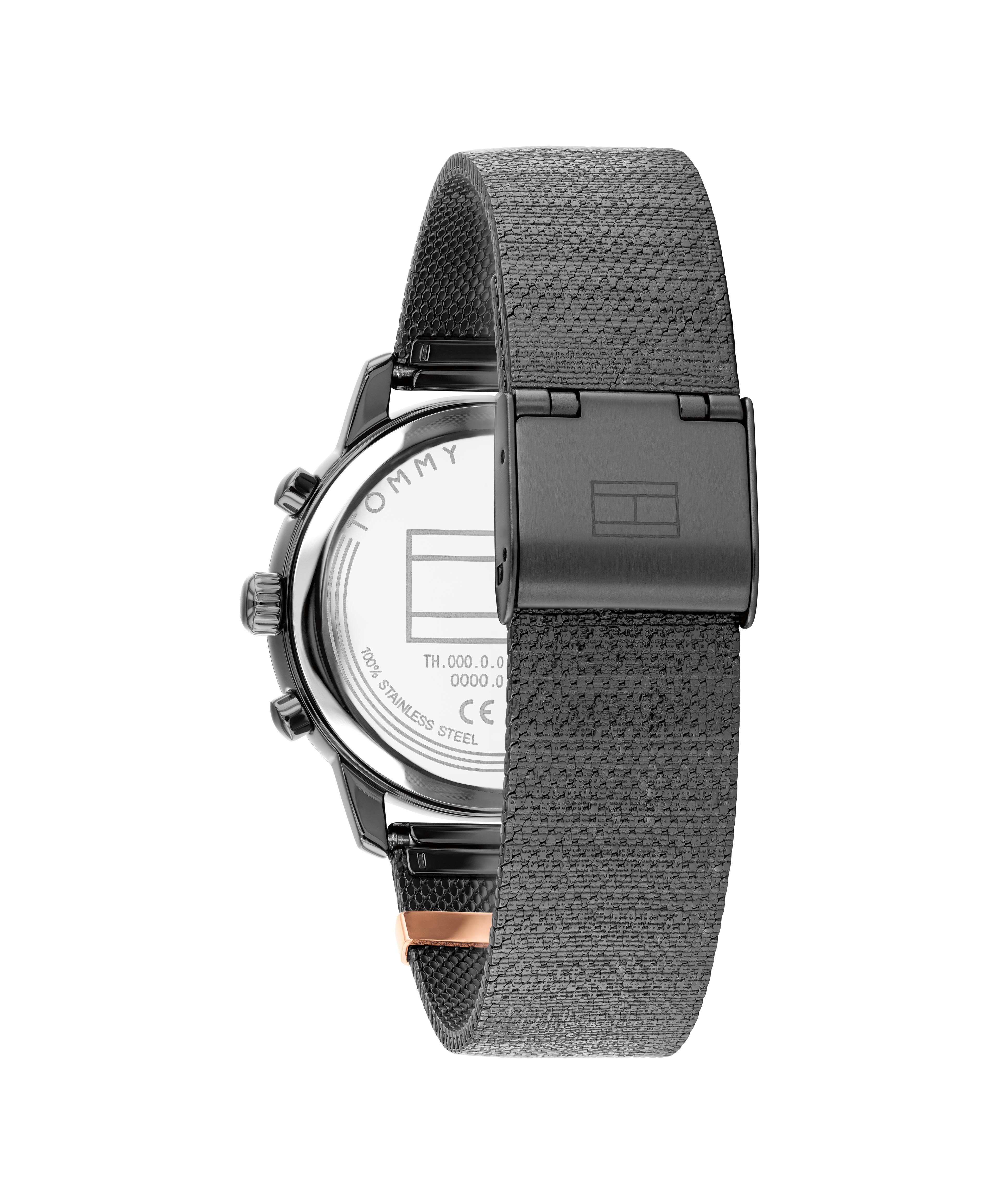 Tommy Hilfiger Multifunktionsuhr BLAKE 1782810, Quarzuhr, Armbanduhr, Damenuhr, Edelstahlarmband, analog