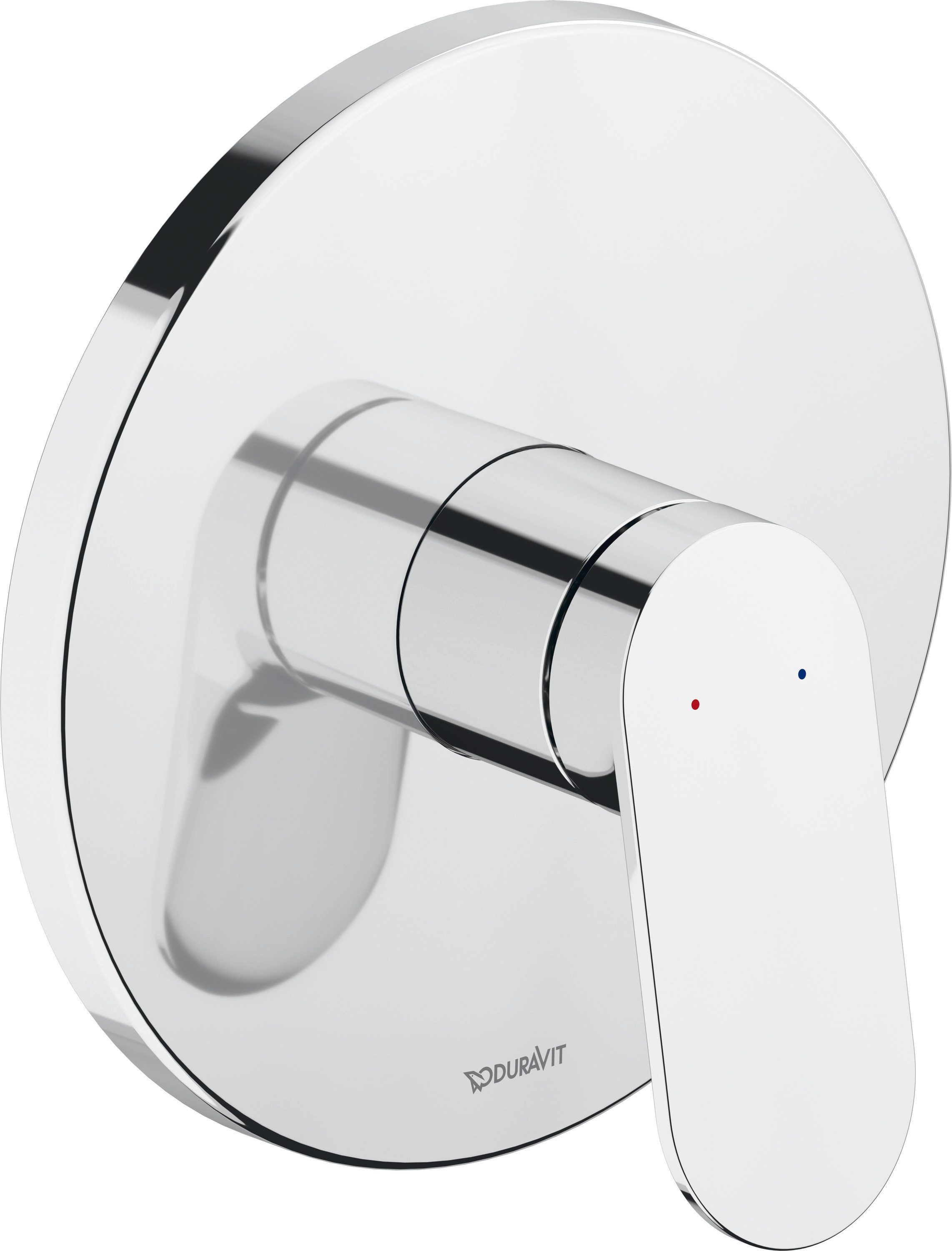 Duravit Duscharmatur Wave Chrom Brause UP 1-V Brausearmatur Unterputz 1 Verbraucher Wave Chrom