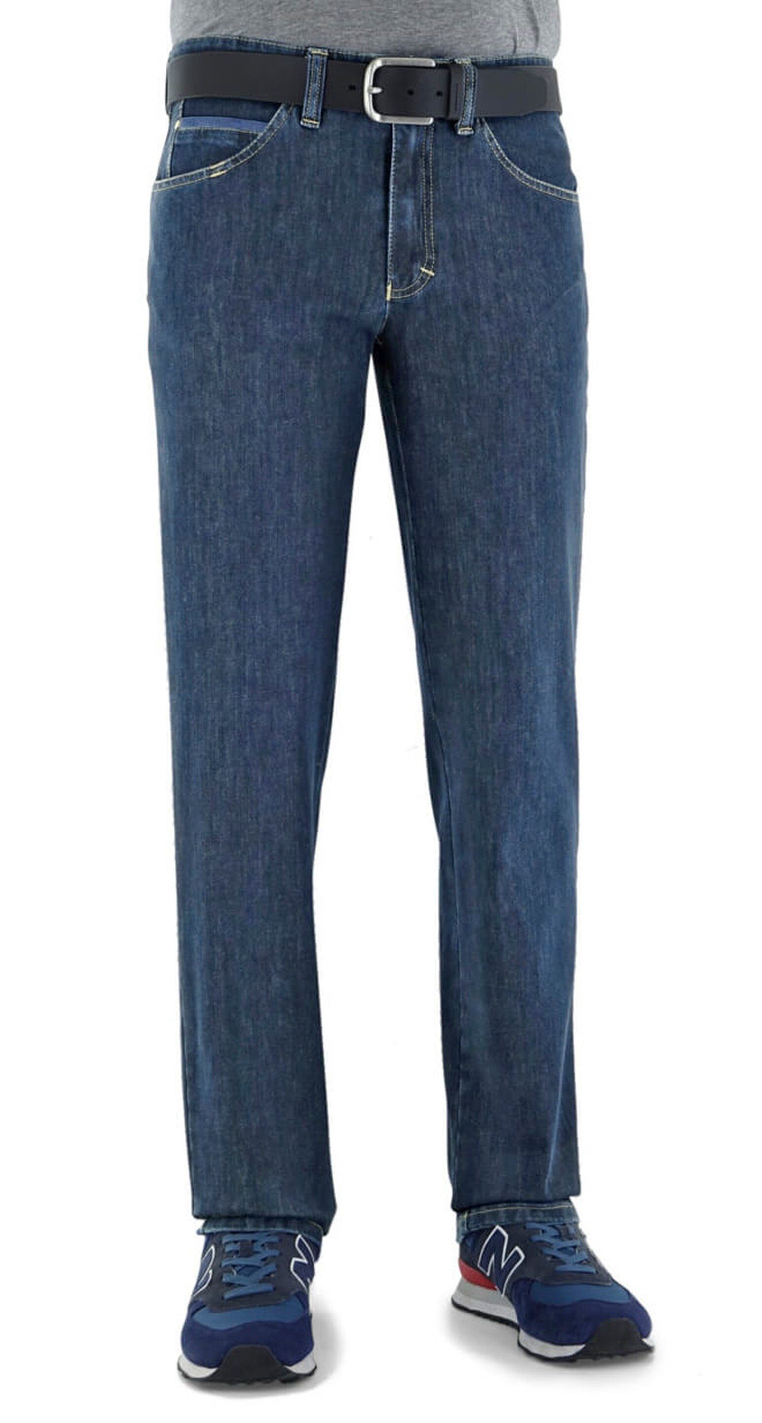 Club of Comfort 5-Pocket-Jeans CLUB OF COMFORT High-Stretch-Jeans blue Henry 5-Pocket