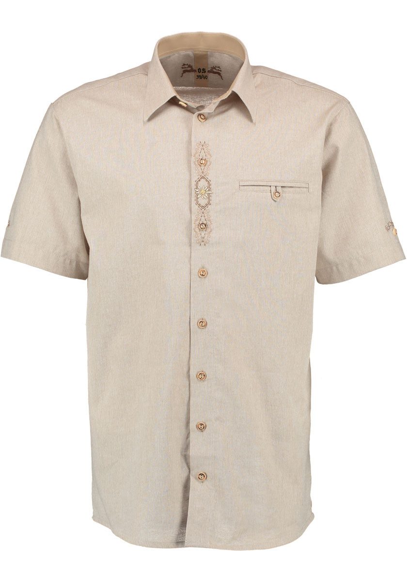 OS Trachten Trachtenhemd Jutou Herren Kurzarmhemd günstig online kaufen